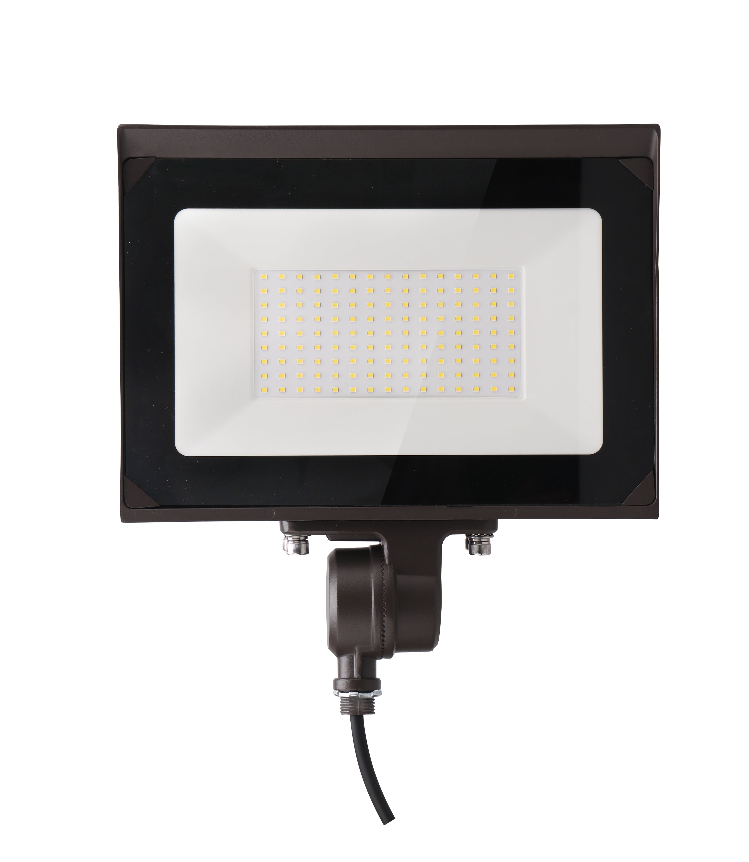 100W LED Flood Light 11500LM - UL Listed Waterproof Outdoor Lighting with Knuckle Mount for Landscape, Garden, and Security Use