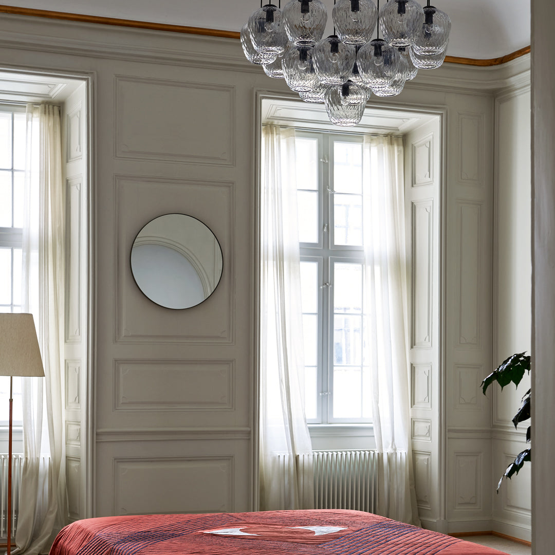 Blown SW4 Pendant Light - Modern Glass Hanging Fixture for Dining Room, Kitchen Island & Bedroom Decor
