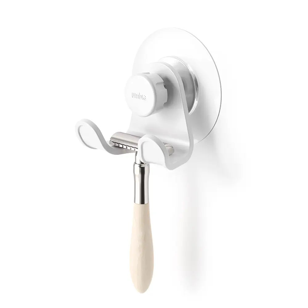 Strong & Durable Flex Adhesive Double Hooks - Heavy Duty Wall Hooks for Hanging Keys, Hats, Towels & More - Perfect for Home, Kitchen, Bathroom & Office Organization