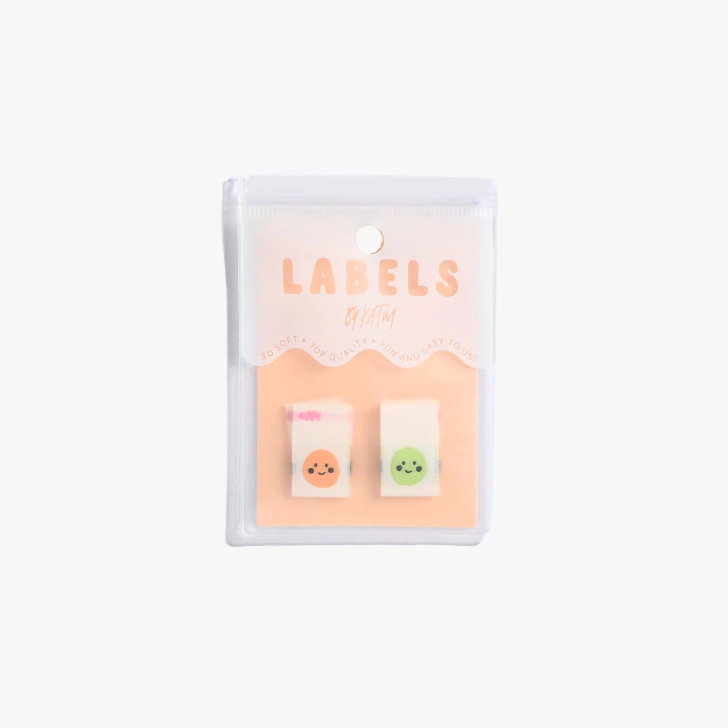 Kylie and the Machine 6 Sew-In Clothing Labels with Little Pom Poms - Perfect for DIY Crafts, Kids' Clothes & Handmade Garments