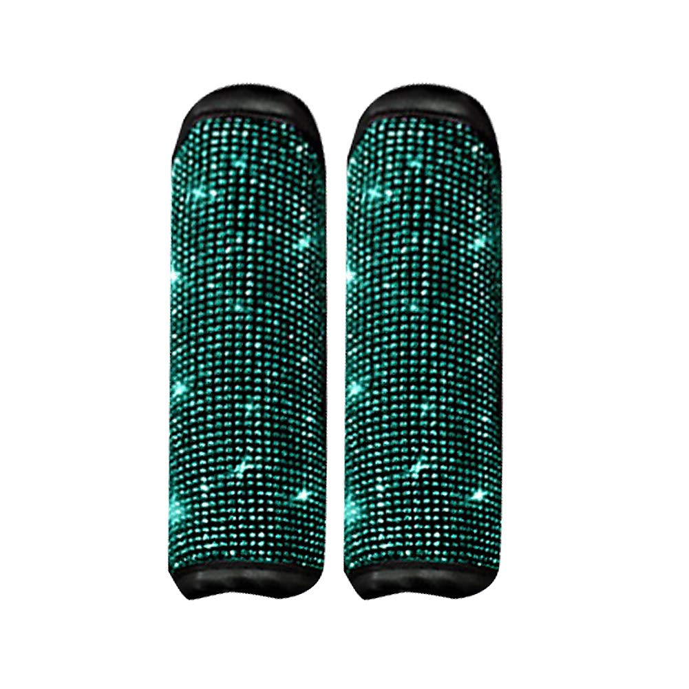 Sparkling Car Seat Belt Covers - Rhinestone Decor for Most Cars | Safe & Stylish Driving
