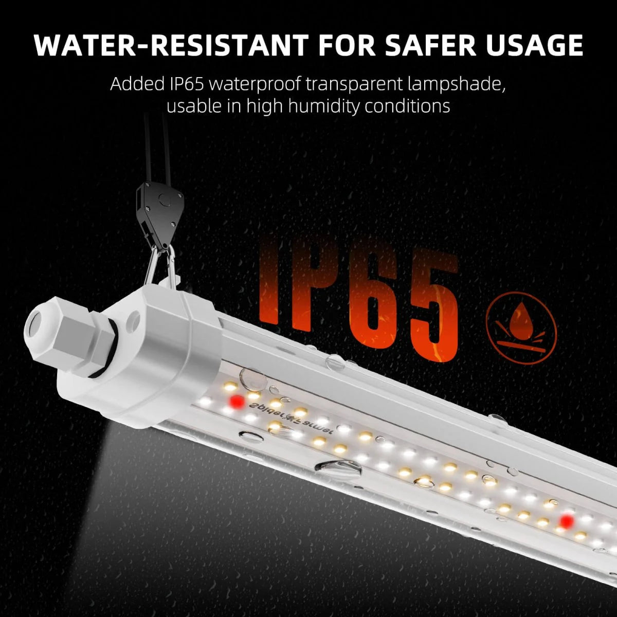 Spider Farmer Glow80 LED Grow Light for Indoor Plants - Full Spectrum Veg Bar with High Efficiency - Perfect for Hydroponics, Greenhouses & Home Gardening