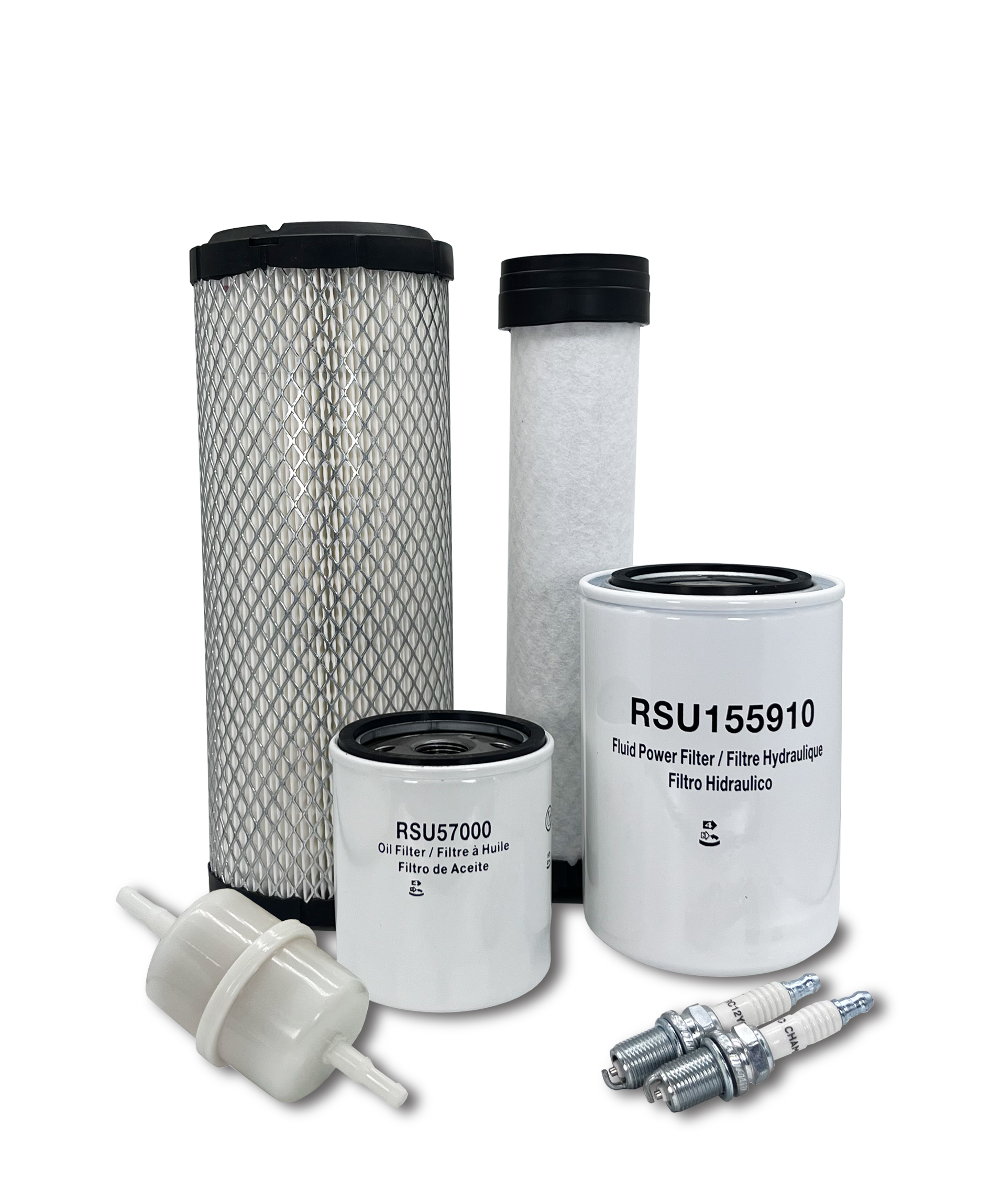 HERO® Maintenance Filter Kit for Scag STT 29CH EFI Tiger Cat Zero Turn Mower - Air Oil Fuel Filters Replacement - Perfect for Lawn Care & Landscaping Maintenance