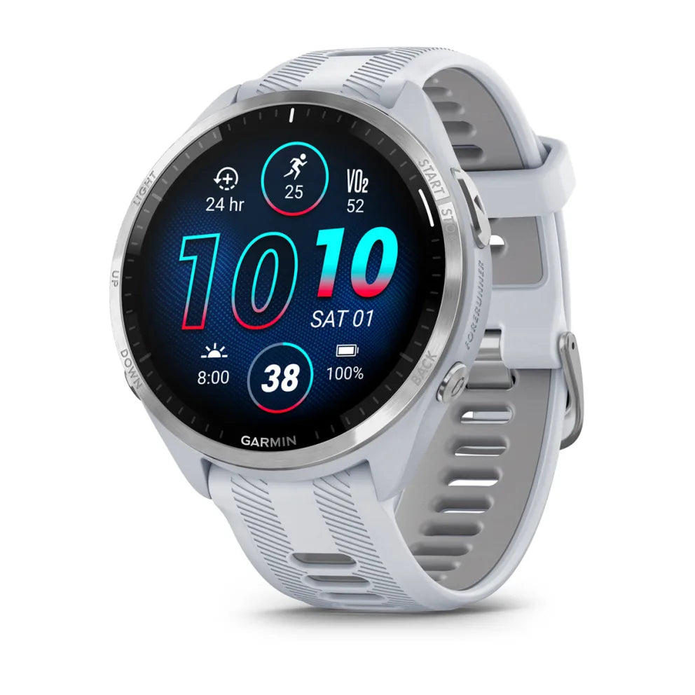 Garmin Forerunner 965 GPS Running Smartwatch with Advanced Training Metrics, Music Storage & Solar Charging - Perfect for Runners, Athletes & Outdoor Enthusiasts