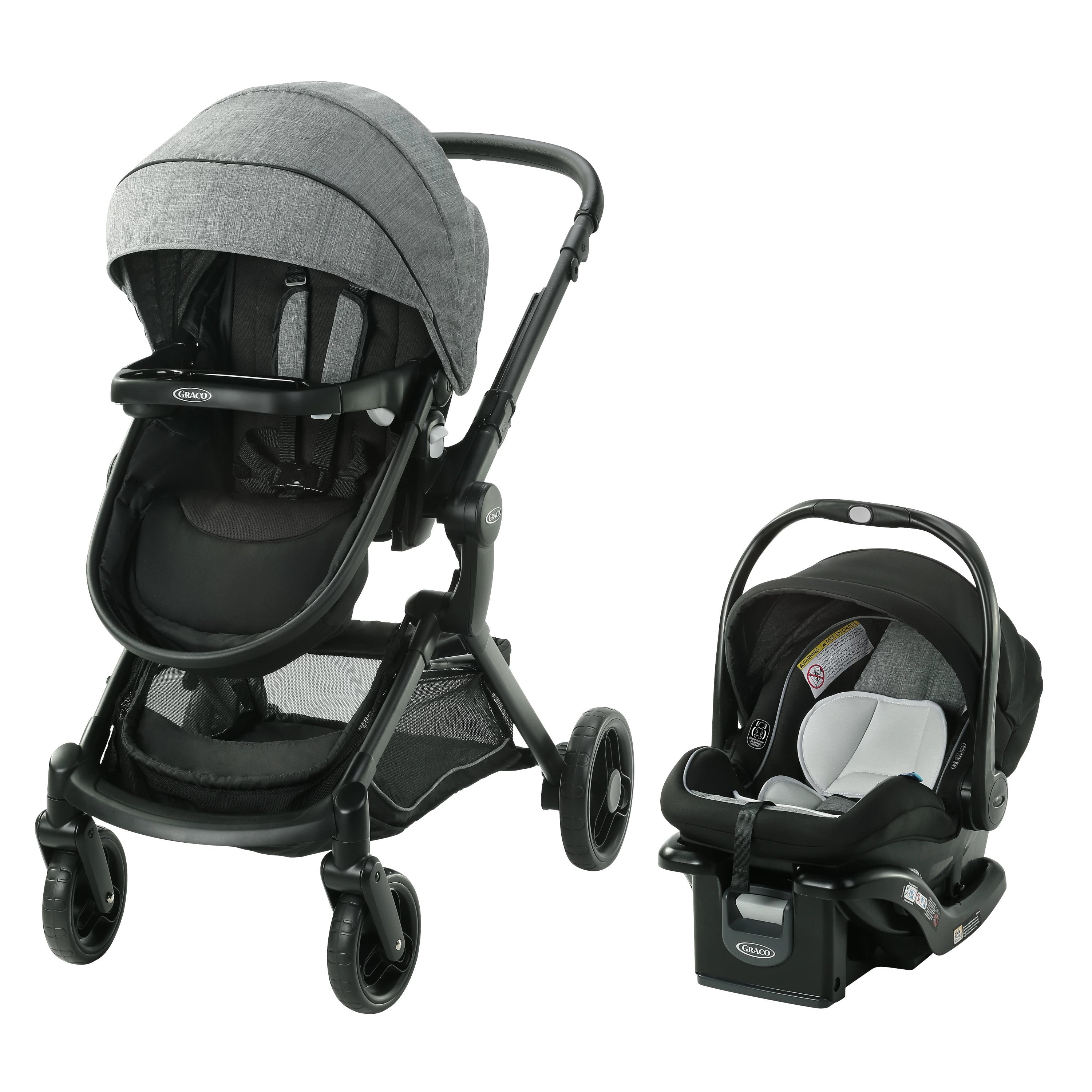 Graco Modes Nest Travel System - Lightweight Stroller & Infant Car Seat Combo for Newborns to Toddlers | Perfect for Daily Walks, Shopping & Family Outings