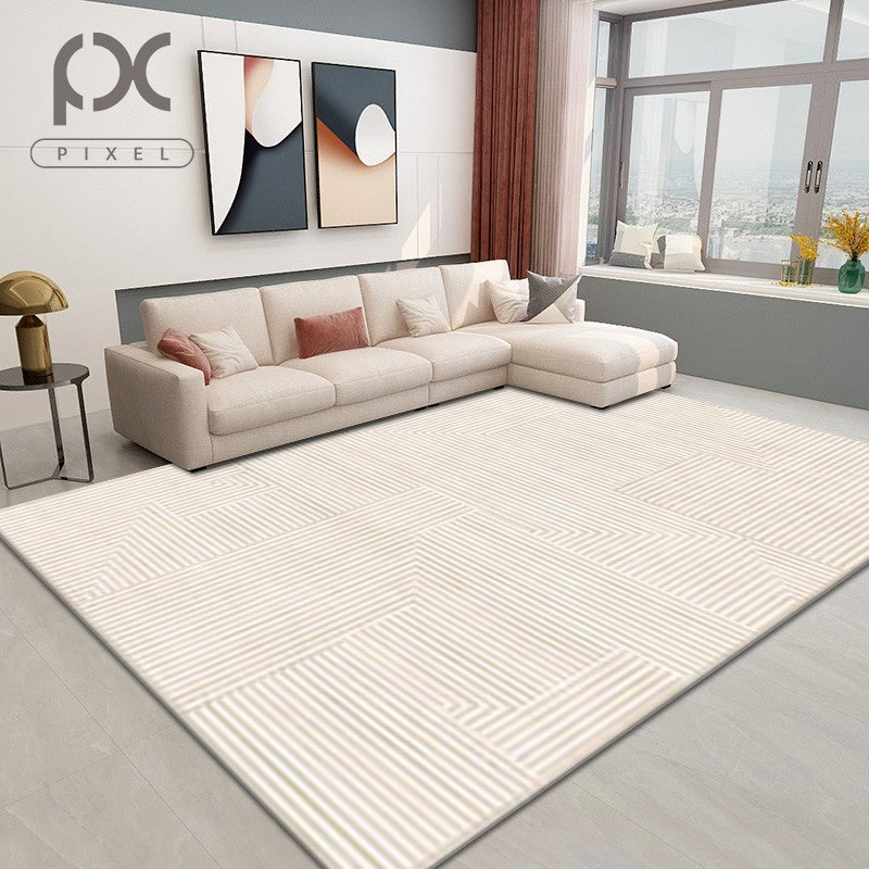 Extra Large Contemporary Modern Area Rugs - Geometric Design for Dining Room, Living Room & Bedroom - Durable & Stylish Home Decor for Family Gatherings and Relaxation