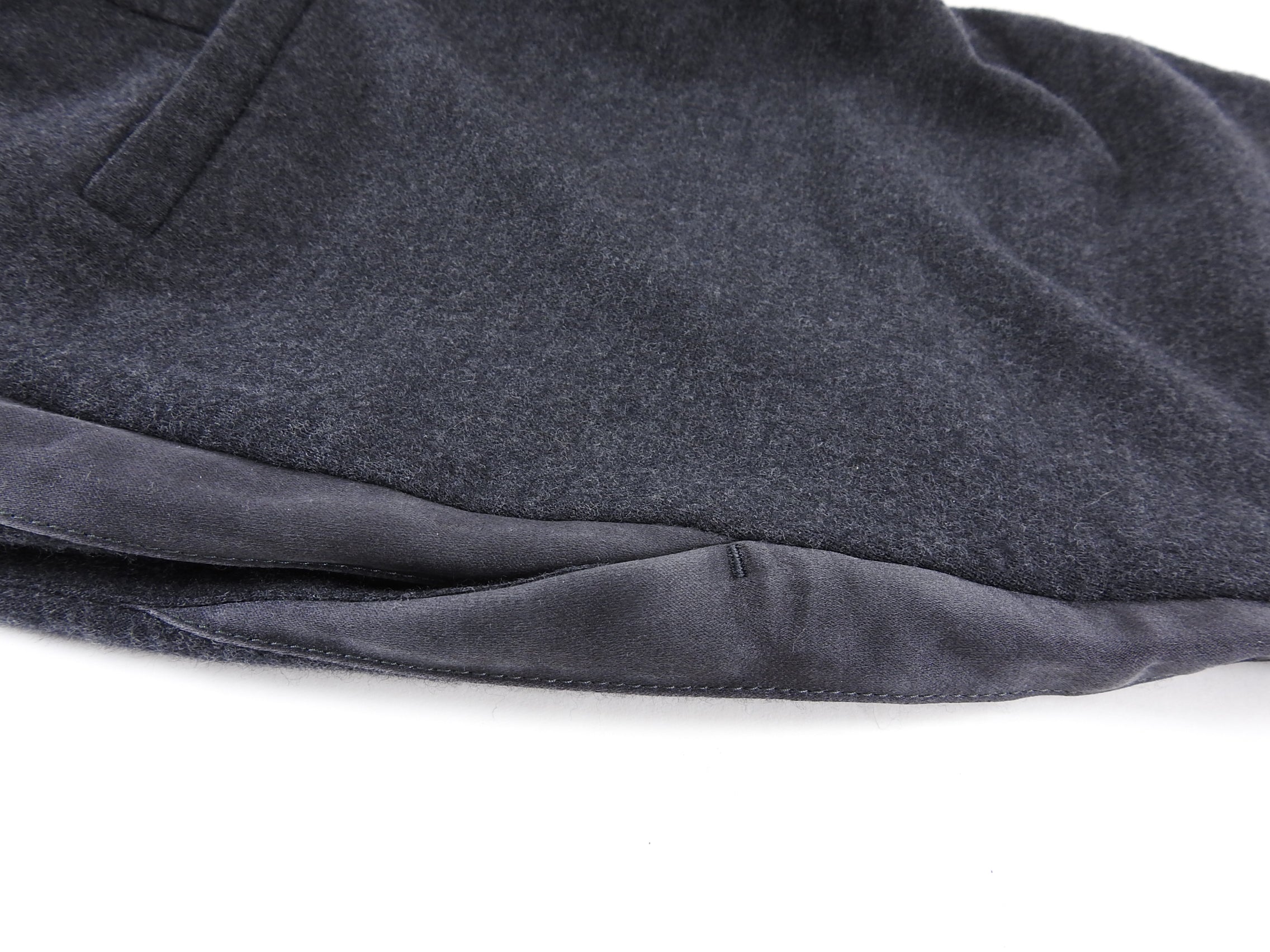 Brunello Cucinelli Grey Jogger Pants with Satin Tuxedo Trim - XS | Luxury Casual Wear for Men | Perfect for Travel, Lounging & Smart Casual Outfits
