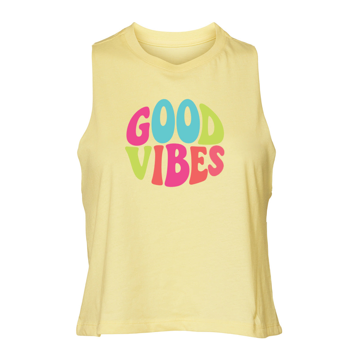 Good Vibes Tank Top for Women - Soft & Comfortable Summer Casual Tops - Perfect for Yoga, Beach, and Everyday Wear