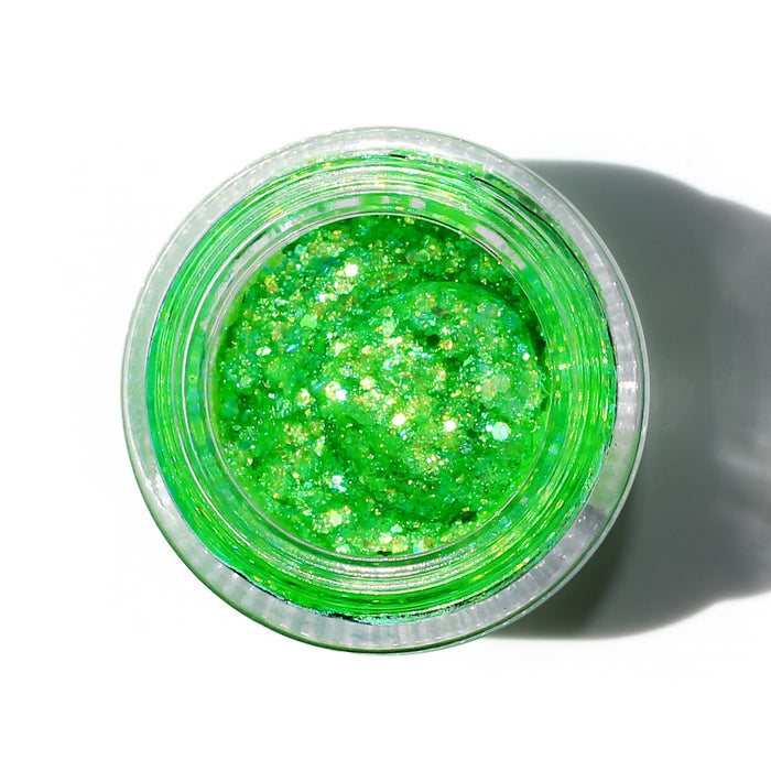 Palms Glowjam Sheers Cosmic UV Glitter Concentrate - Long-Lasting Body Glitter for Festivals, Raves & Nightlife | Waterproof & Vibrant UV Glow Makeup