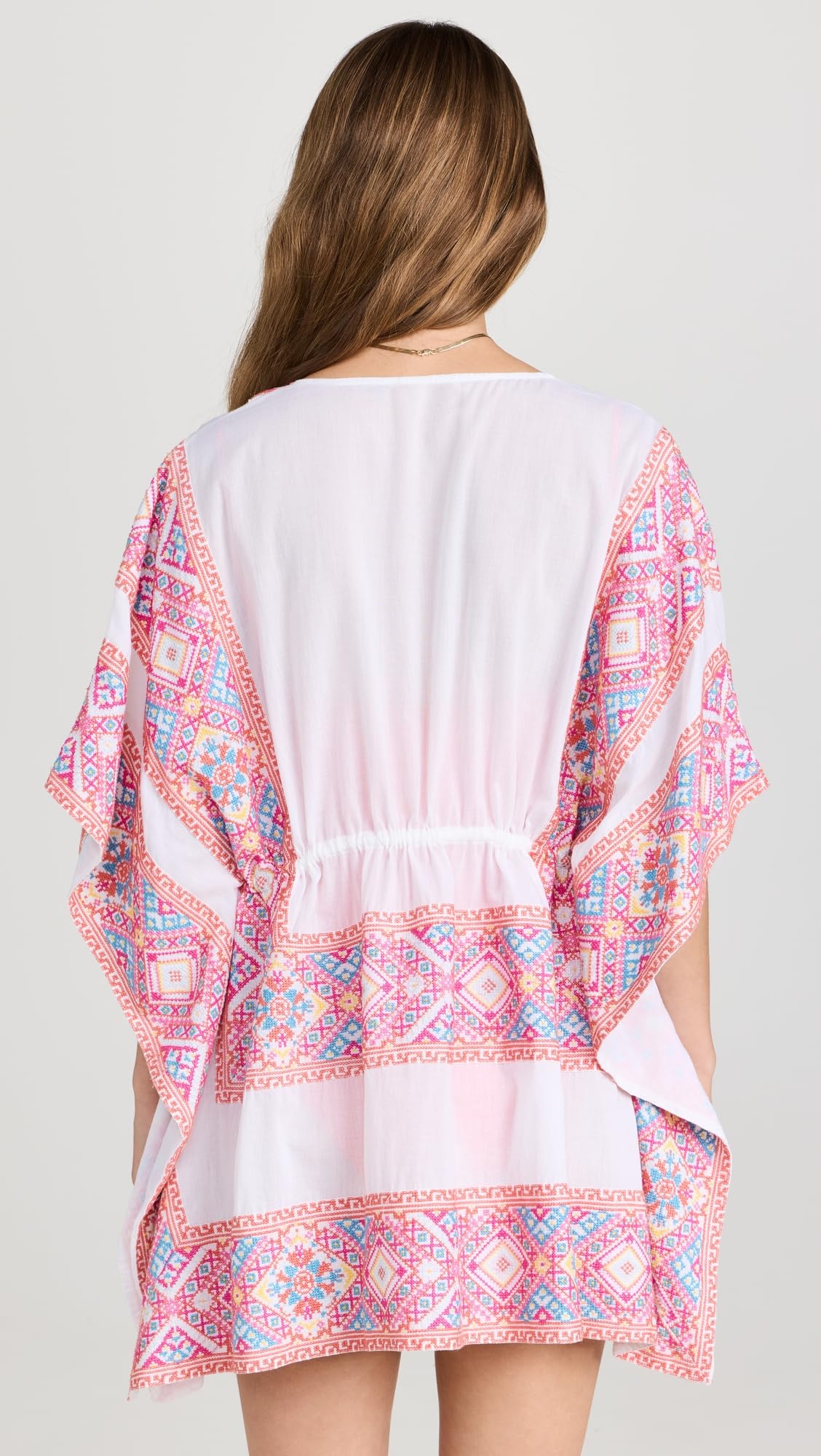 Ramy Brook Women's Samira Dress - Flowy Summer Midi Dress with V-Neck & Floral Print | Perfect for Beach Vacations, Weddings & Date Nights