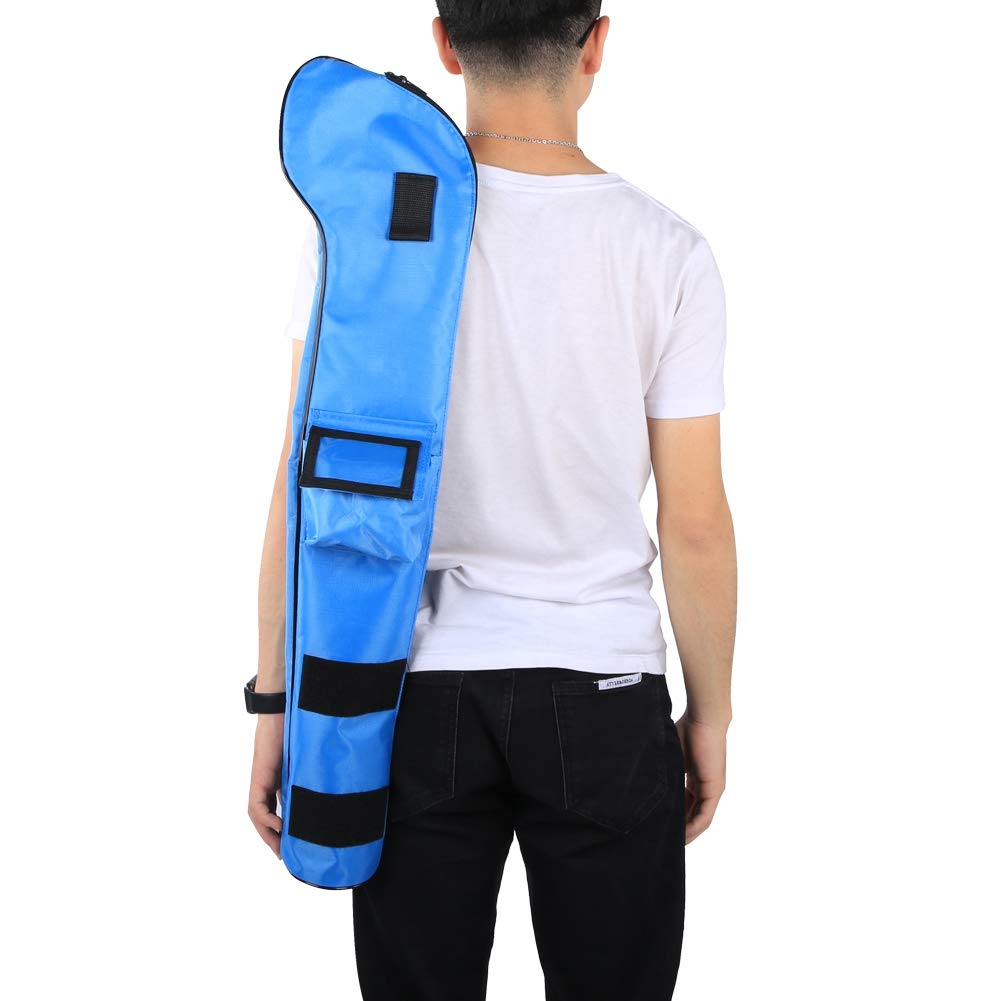 **Foldable Waterproof Golf Club Bag - Lightweight & Portable for Outdoor Practice, Training, Golf Enthusiasts & Beginners (Blue) - Perfect for Travel, Driving Range & Course Play**