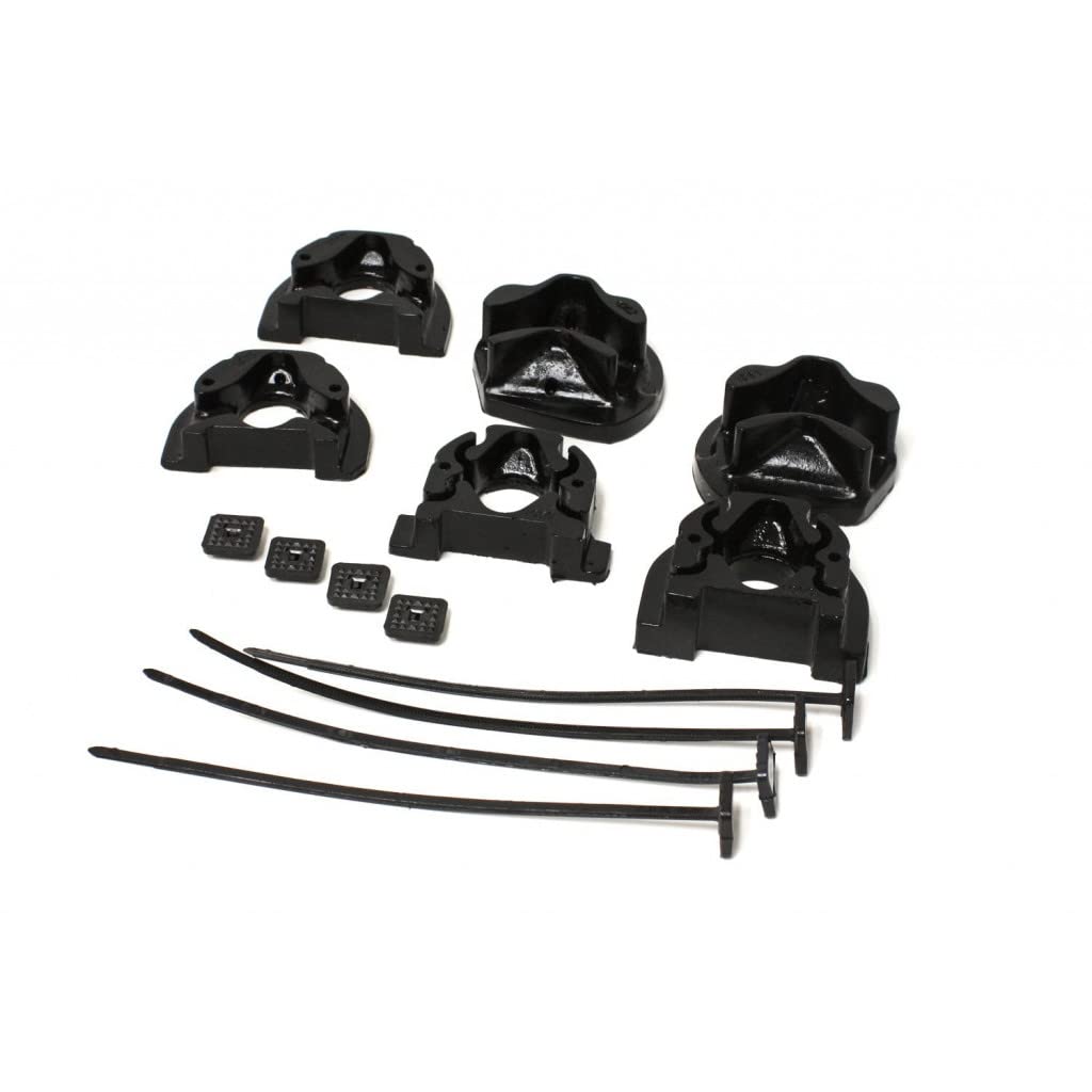 Energy Suspension Motor Mount Inserts for 1993-2000 Honda Civic - Black (16.1105G) | Improves Engine Stability & Reduces Vibration | Perfect for Performance Upgrades & Daily Driving