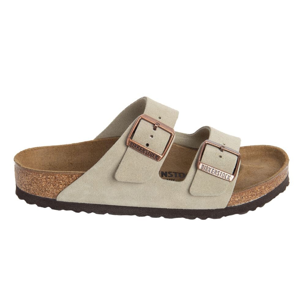 Birkenstock Women's Arizona Suede Sandals - Comfortable Soft Footbed Slides for Casual Wear, Walking & Outdoor Activities