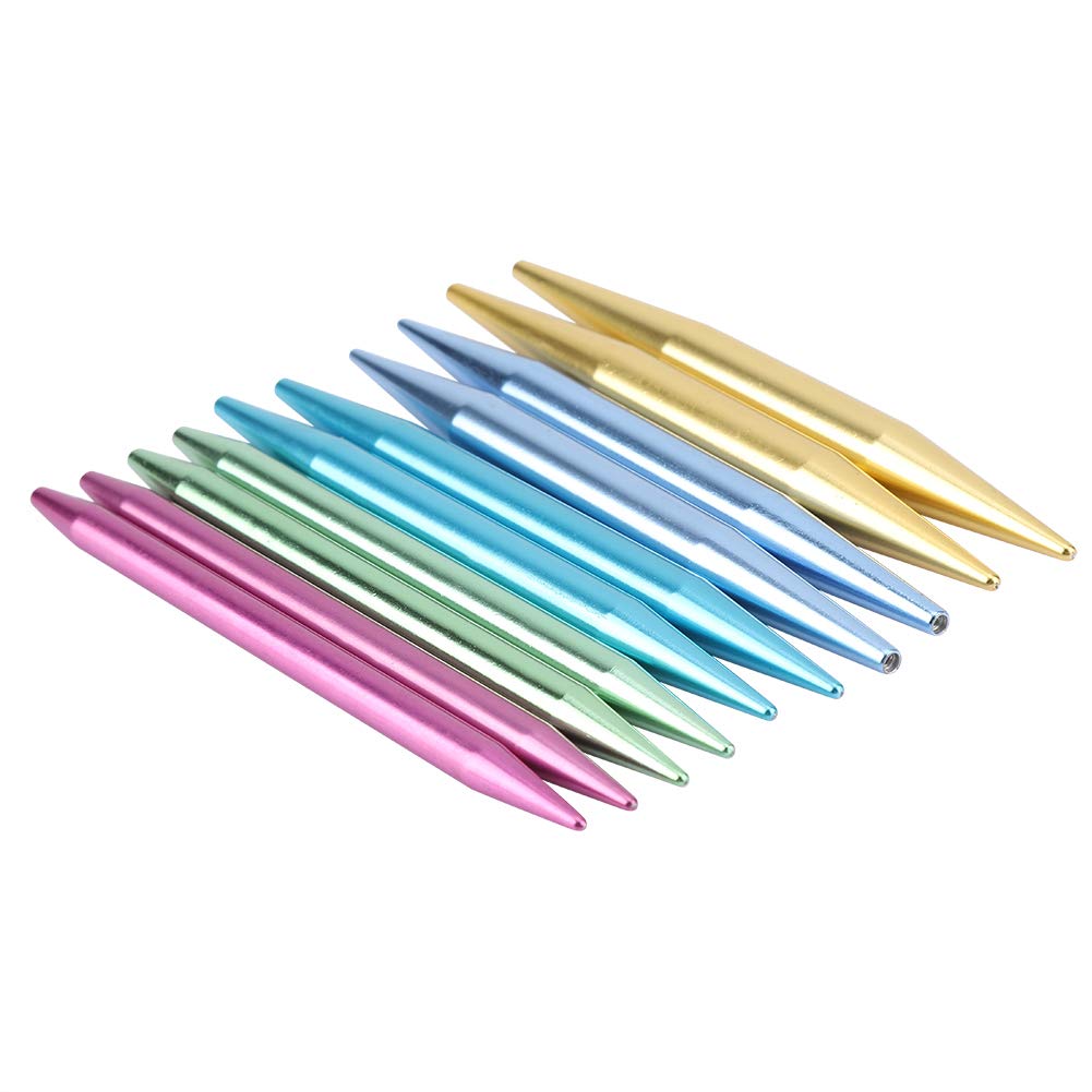 banapo Interchangeable Knitting Needles Set - Aluminum & Plastic DIY Crochet Tools for Home Knitting - Perfect Gift for Crafty Moms & Knitting Enthusiasts | Great for Scarves, Sweaters & Handmade Gifts