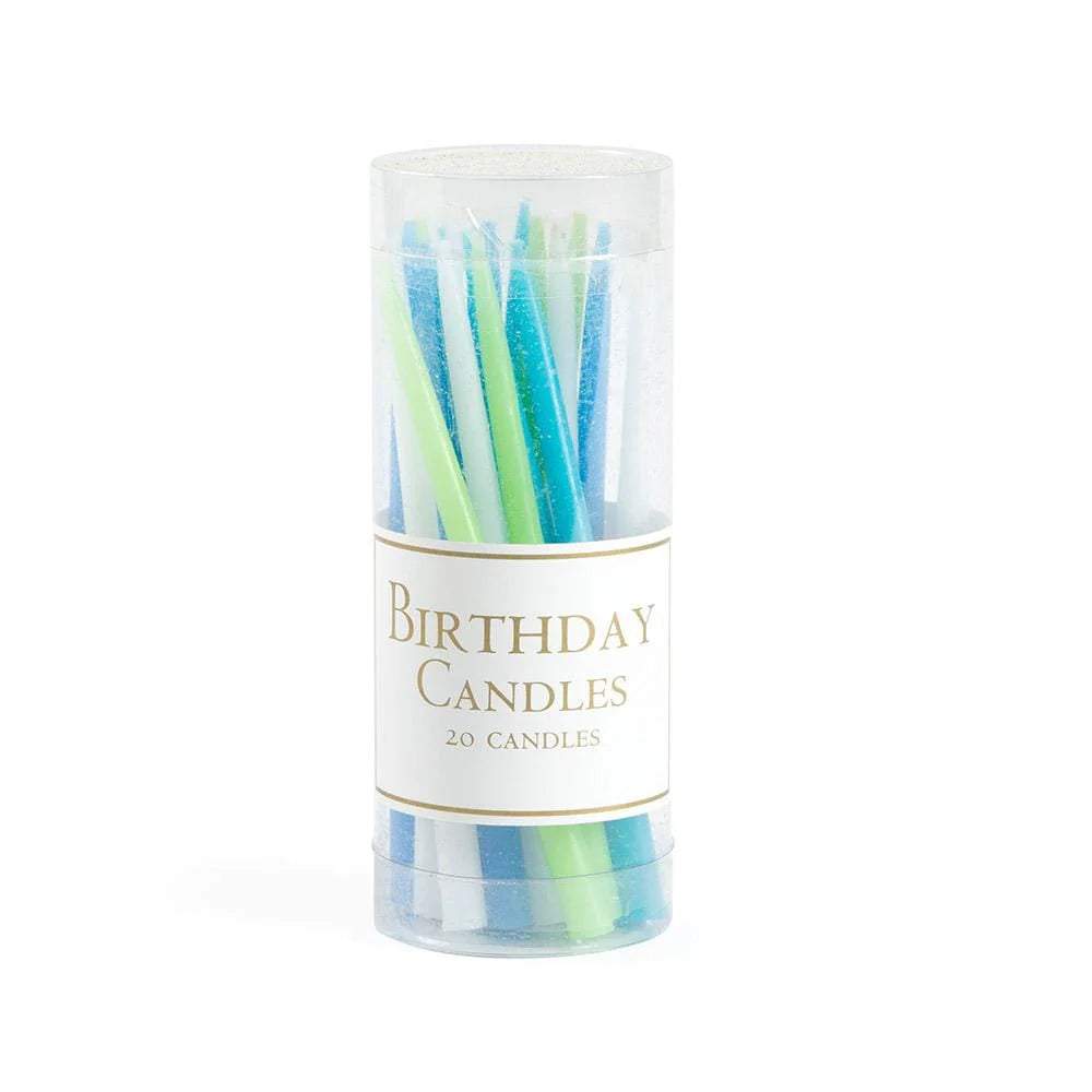 Ocean Themed Birthday Candles - Decorative Cake Candles for Birthday Parties, Baby Showers & Celebrations | Perfect for Beach, Nautical & Underwater Party Decor