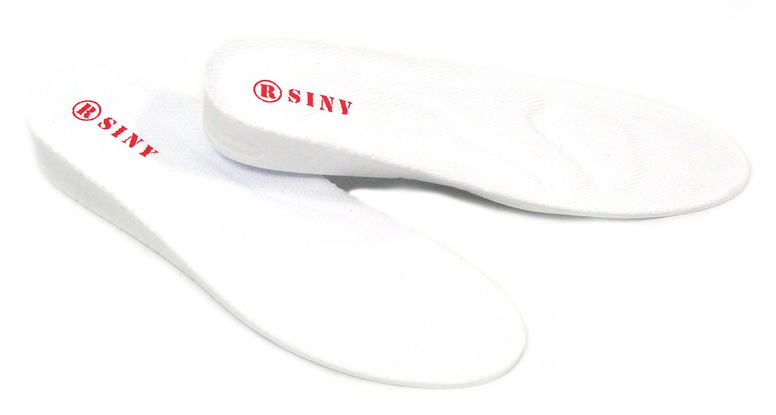 SINY 1.2 Inch (3cm) Height Increase Insoles for Men - Full Length 1-Layer Shoe Cushion, Heel Lift Kit for Foot Comfort & Posture Support - Perfect for Dress Shoes, Boots & Everyday Wear to Look Taller