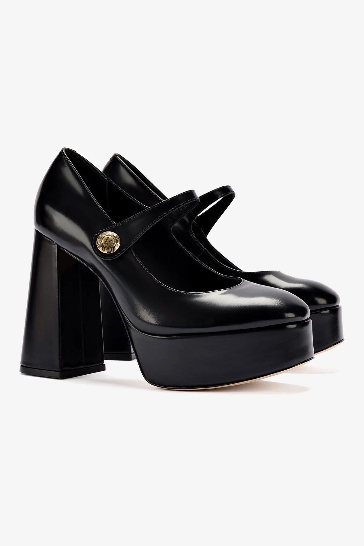 Emma Pump in Black Leather - Stylish Women's Dress Shoes for Work, Party & Evening Events - Comfortable & Elegant Heels for Professional & Formal Occasions