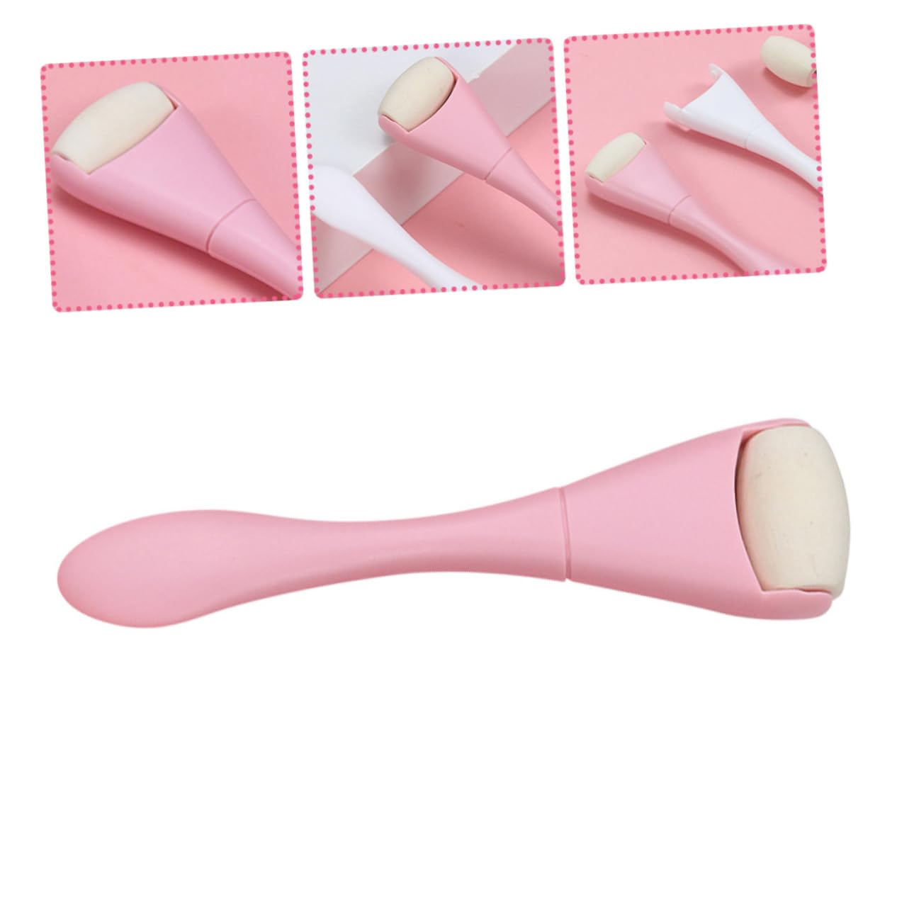 Volcanic Oil Absorbing Roller for Face - Natural Volcanic Stone Oil Blotting Roller, Skin Massager for Oily & Acne-Prone Skin | Perfect for On-the-Go Oil Control, Makeup Touch-Ups & Spa-Like Skincare