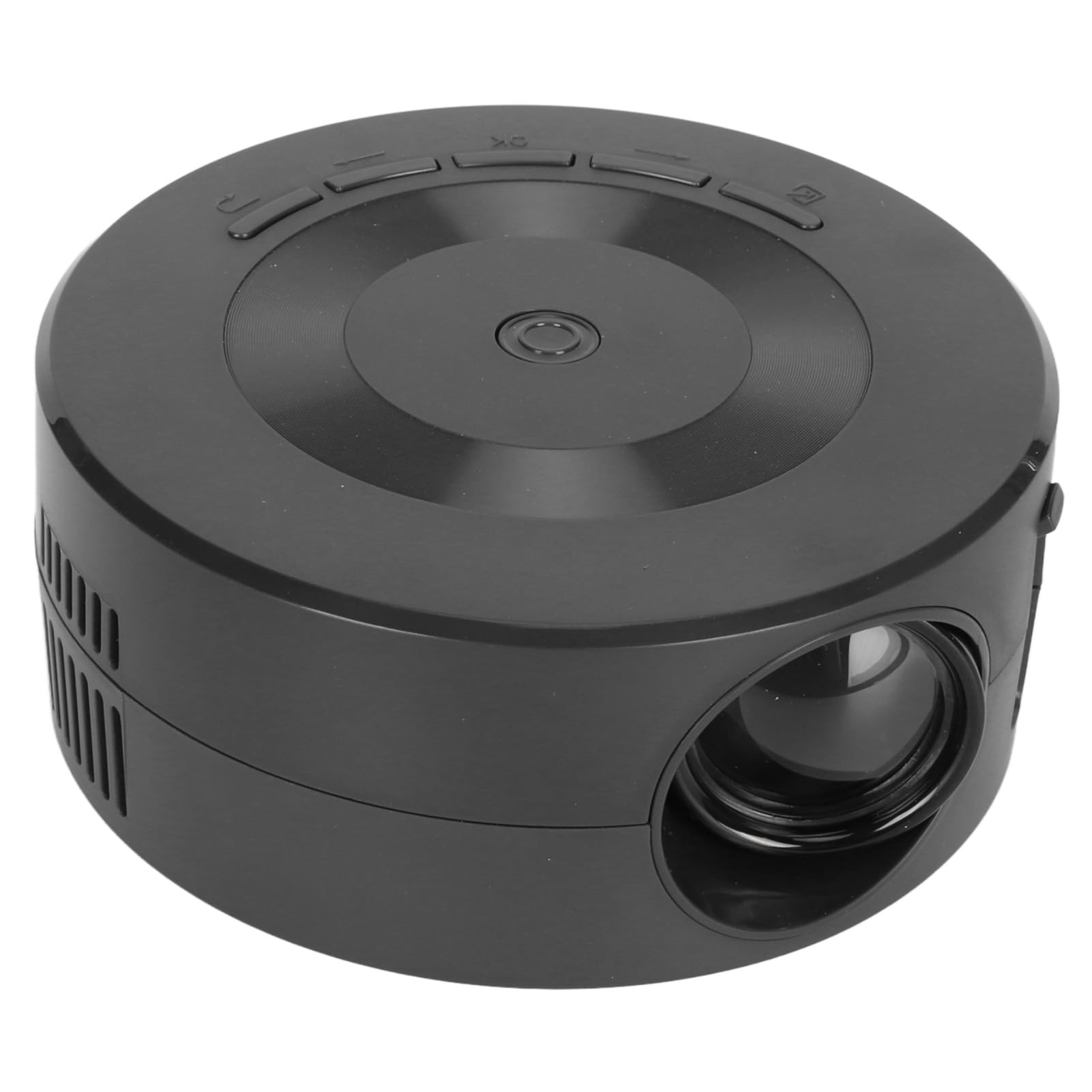 Mini LED Projector 1080P HD - Portable Home Theater Projector with Optical Lens for Movies, Gaming & Outdoor Camping