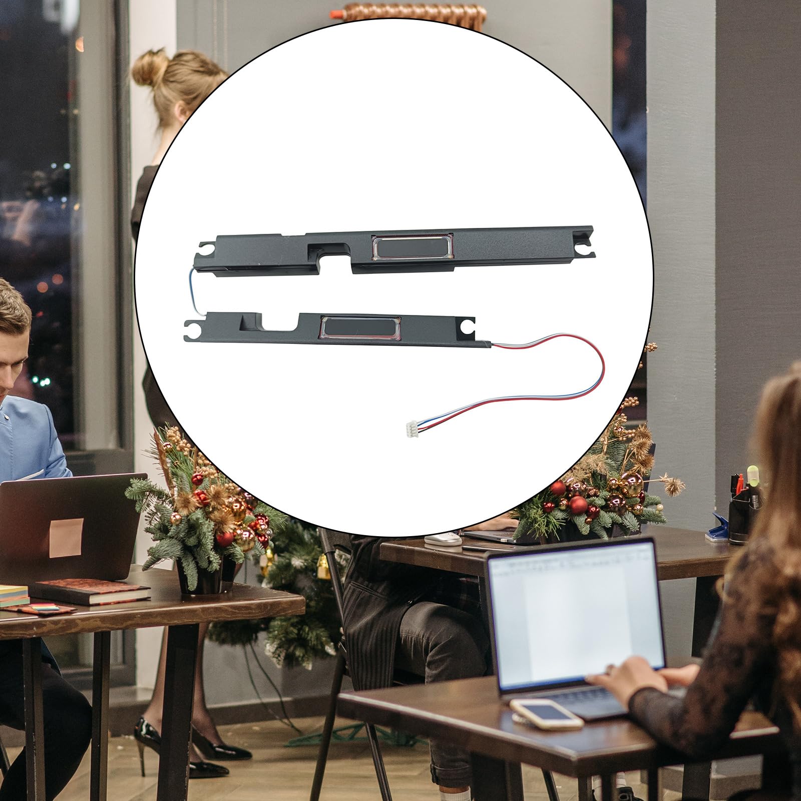 REITINGE Upgraded Laptop Speaker for Dell Precision M7510 M7520 PK23000QI00 - High-Quality Computer Accessory for Enhanced Audio in Home Office & Gaming