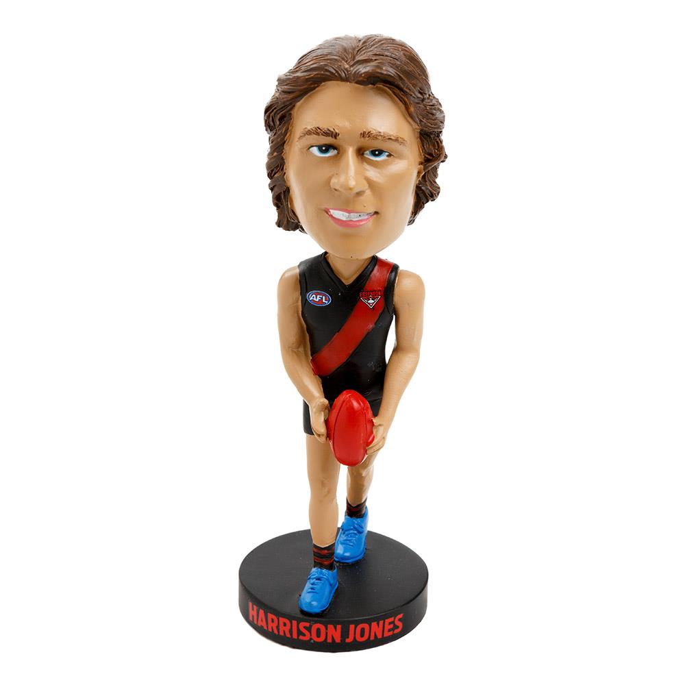 AFL Essendon Bombers Harrison Jones Bobblehead - Officially Licensed AFL Collectible - Perfect for Fans, Sports Memorabilia & Home Decor