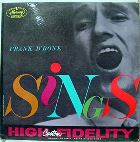 Frank D'Rone Sings - Vintage Vinyl Record LP - Classic Jazz & Pop Vocal Music - Perfect for Collectors, Audiophiles & Retro Music Lovers - Great for Home Listening, Gifts & Music Enthusiasts