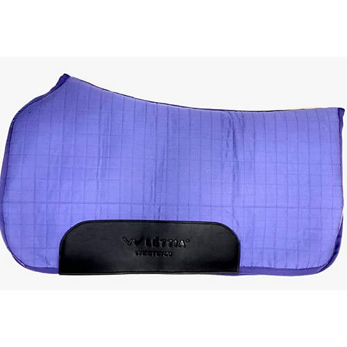 Coolmax Western Saddle Pad - Breathable & Shock-Absorbing Horse Riding Pad for Comfort & Performance - Perfect for Trail Riding, Rodeos & Equestrian Sports