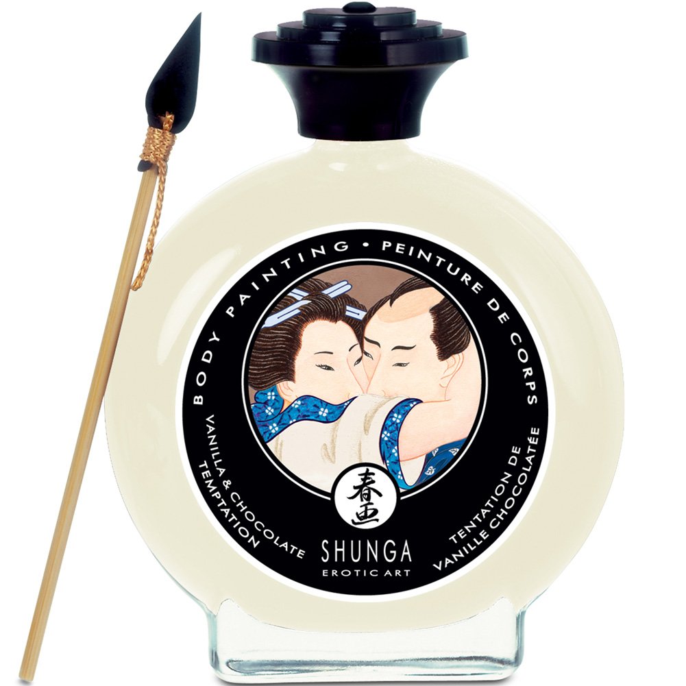 Vanilla & Chocolate Edible Body Paint for Couples - Sweet & Sensual Dessert Topping for Romantic Nights, Parties & Fun Date Nights