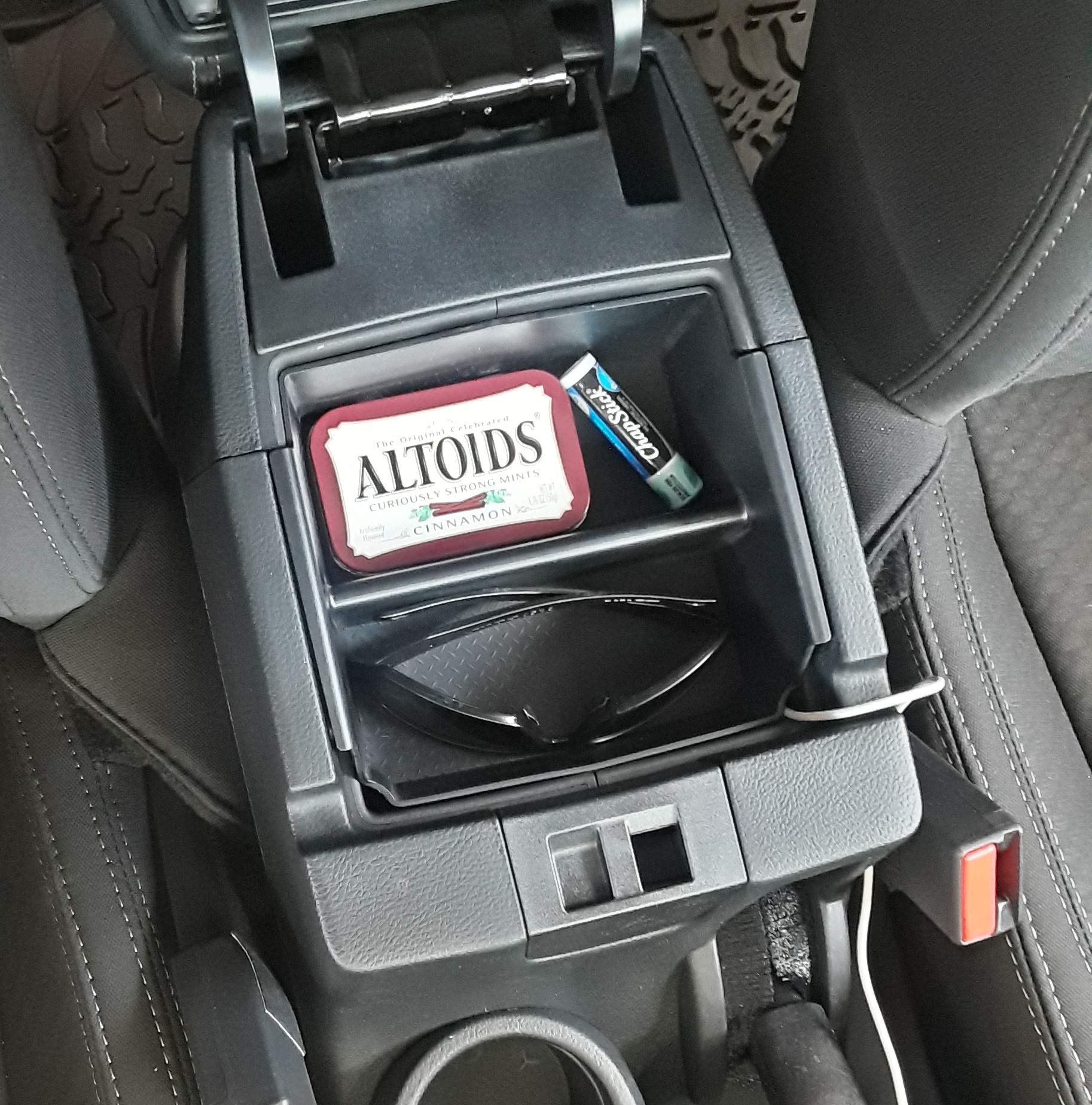 Jeep Wrangler JK & JKU (2011-2018) Center Console Organizer Tray - Premium Vehicle OCD Storage Solution - Made in USA - SLX156 - Perfect for Road Trips & Daily Commuting