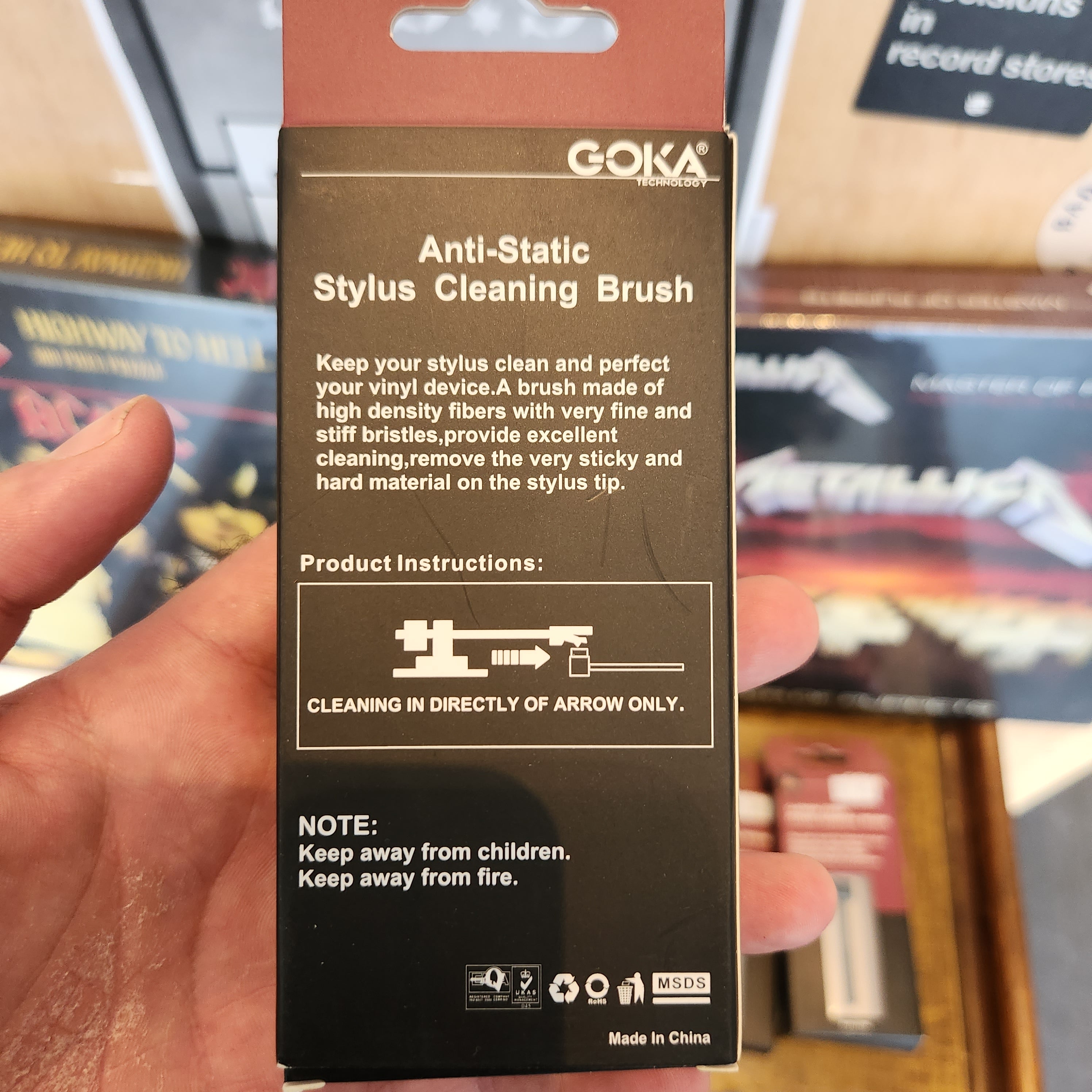 Goka Stylus Brush - Precision Stylus Pen for Touch Screens, Digital Art & Note Taking - Compatible with iPad, iPhone, Android Tablets & Smartphones - Perfect for Drawing, Sketching & Handwriting