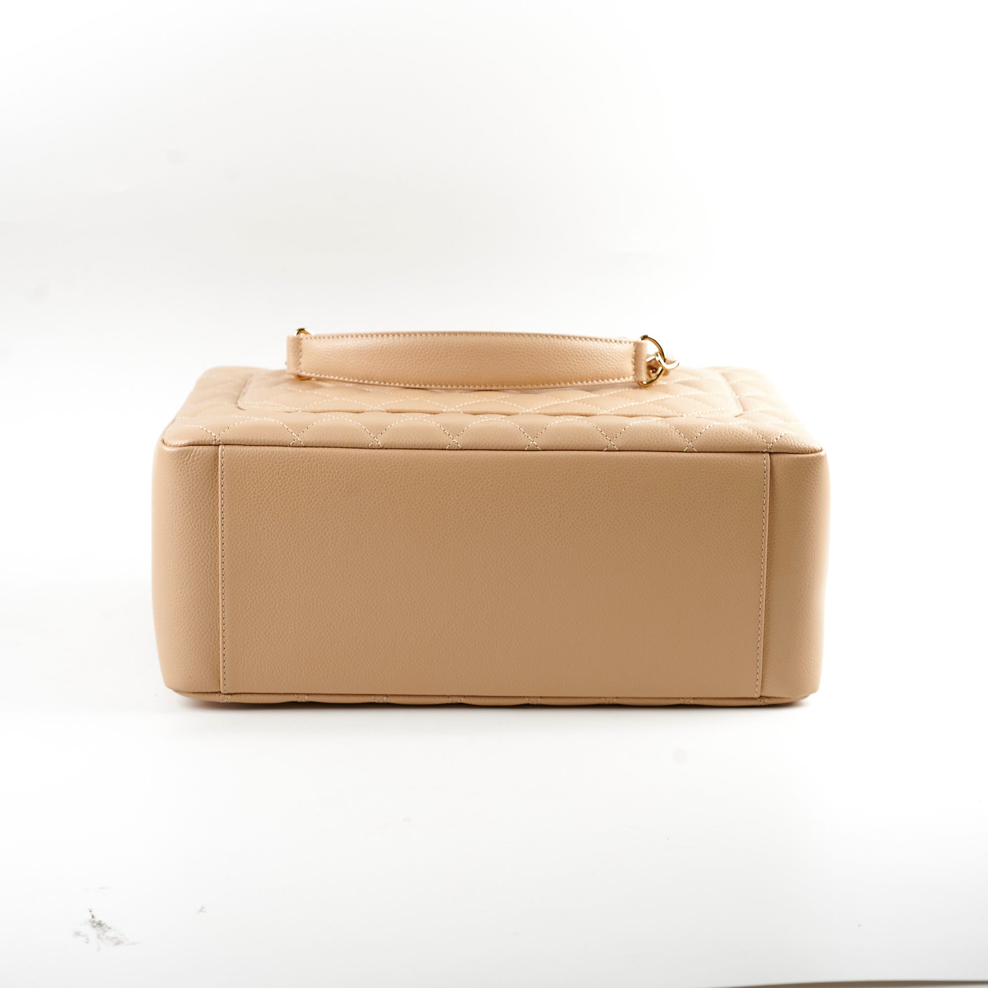 Chanel Caviar GST Grand Shopping Tote Bag in Beige - Luxury Leather Handbag for Women, Perfect for Work, Travel & Everyday Use