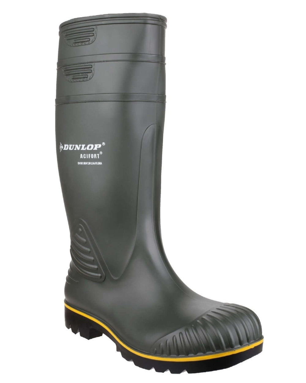 Dunlop Acifort Heavy Duty Non-Safety Wellingtons - Waterproof Rubber Boots for Farming, Gardening & Outdoor Work