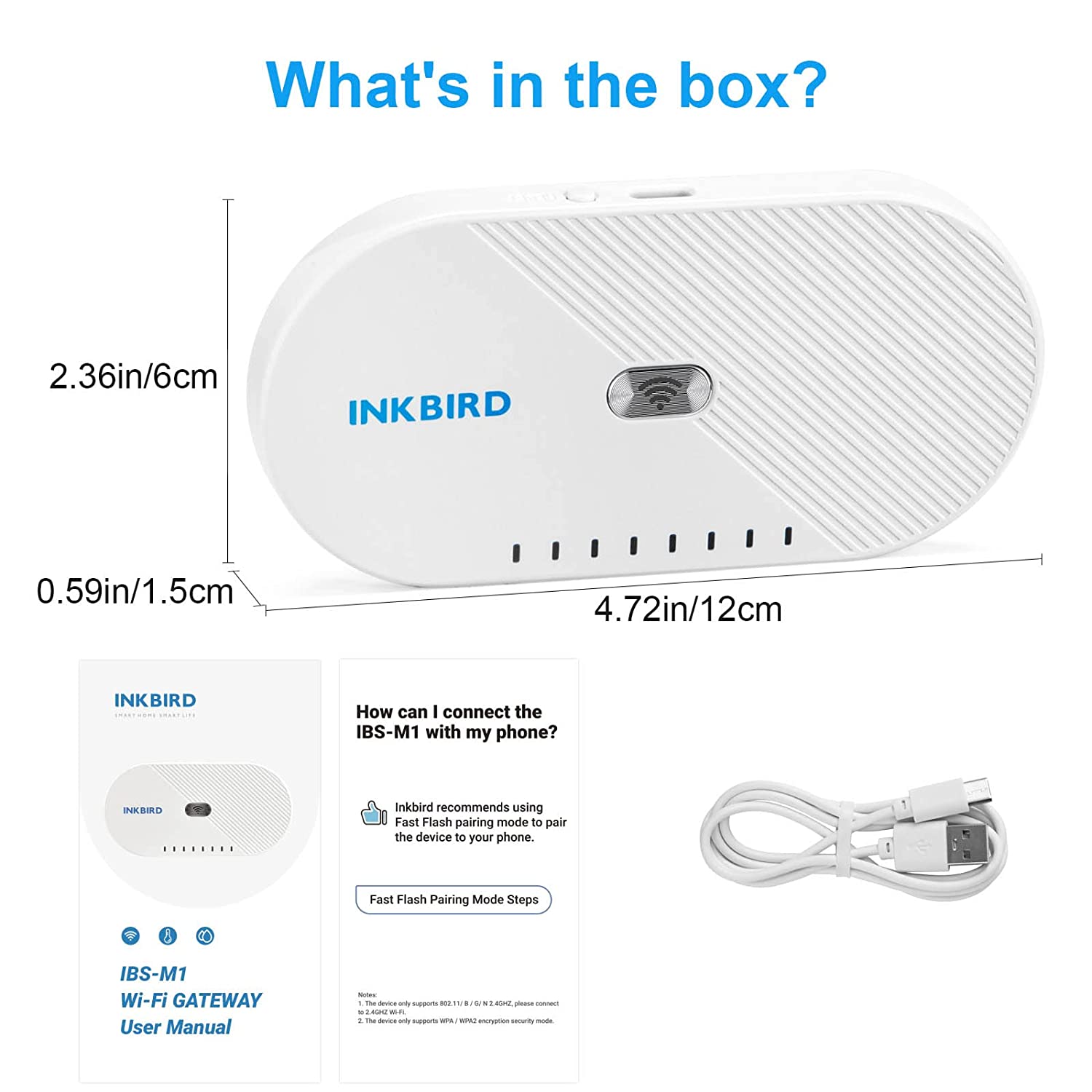 Wi-Fi Gateway IBS M1 - High-Speed Wireless Router for Home & Office | Seamless Internet Connectivity for Streaming, Gaming & Remote Work