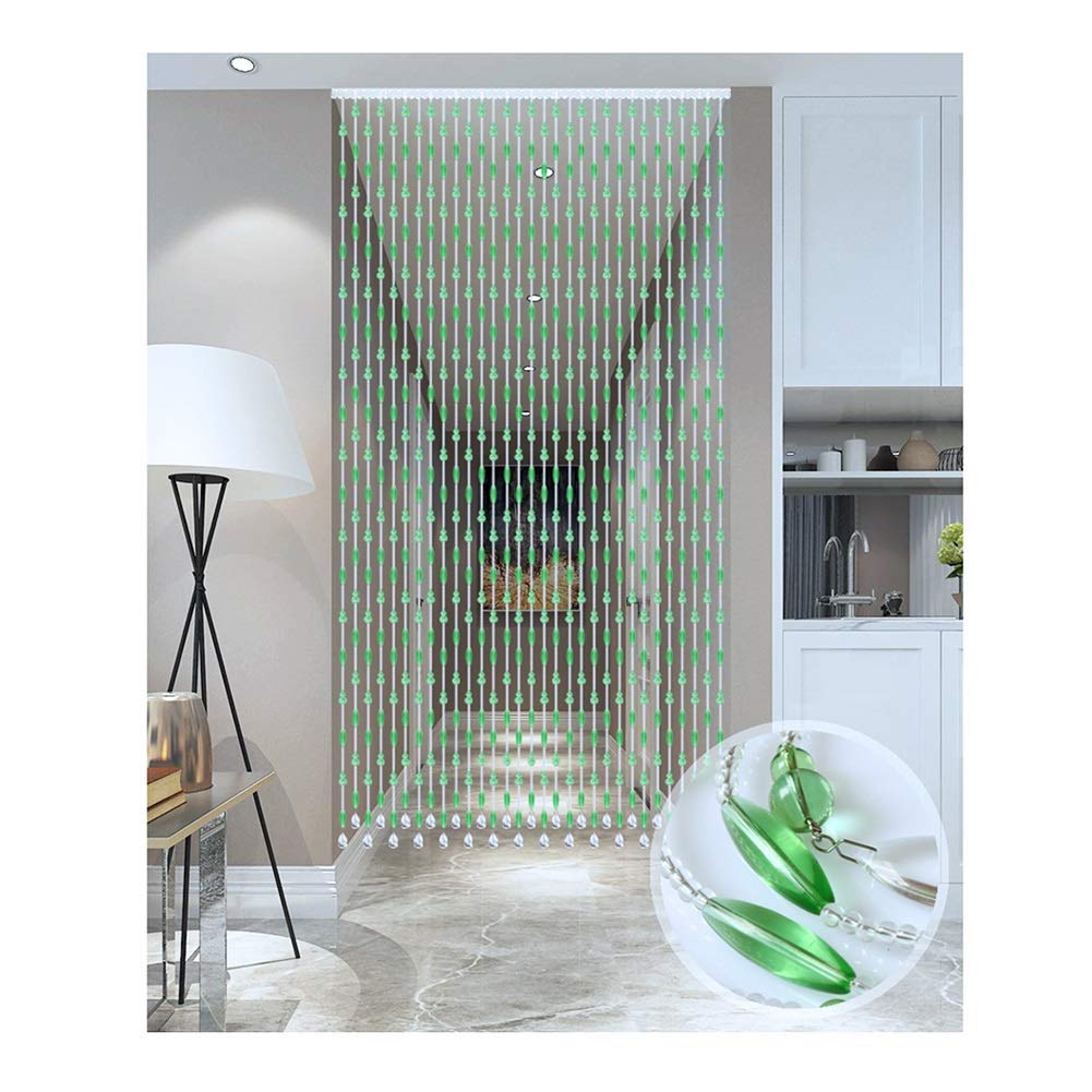 LIQICAI Crystal Beaded Door Curtain - 47