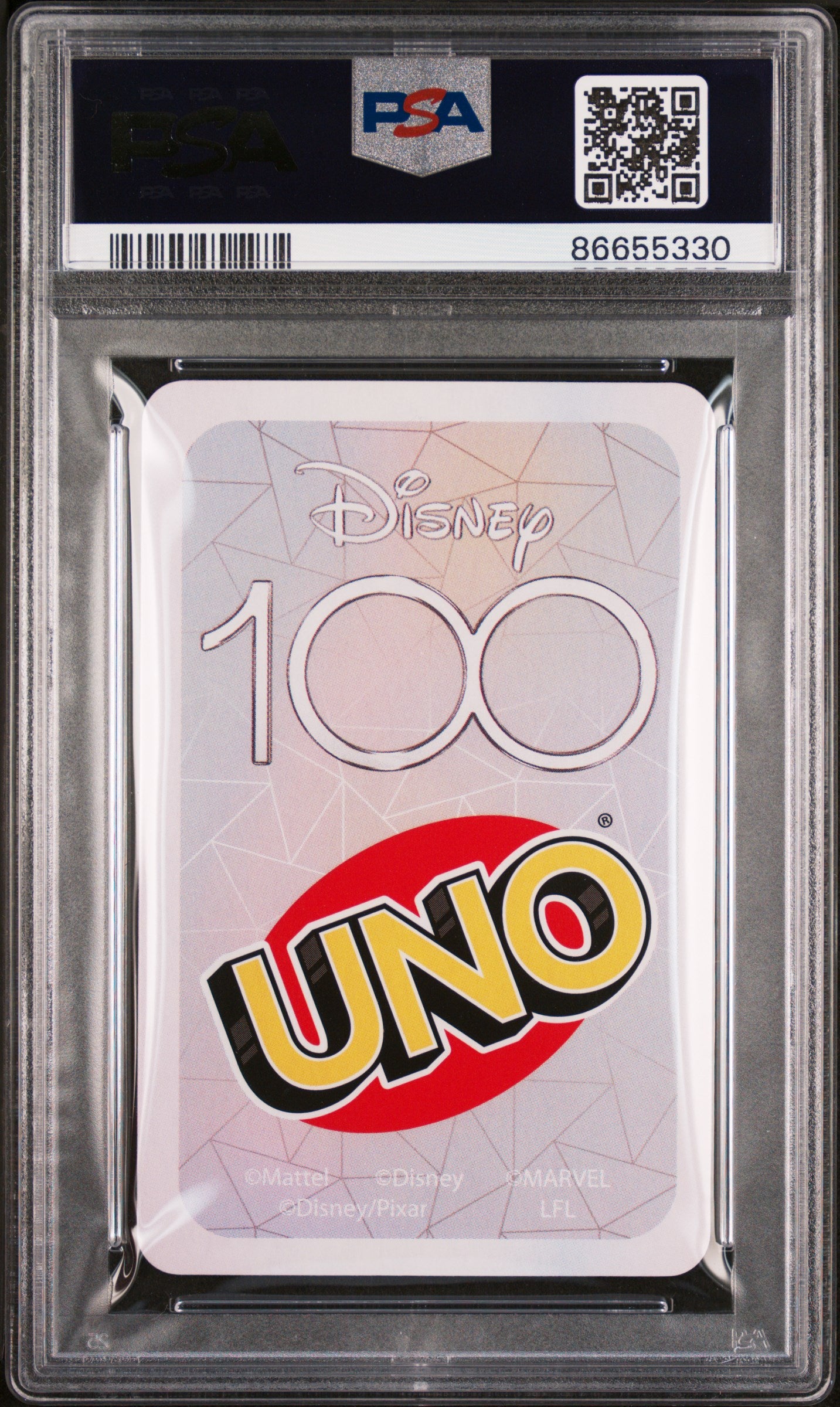 2023 UNO Disney 100 R2-D2 Yellow Card PSA 9 Graded - Collectible Trading Card Game for Disney Fans & Star Wars Enthusiasts - Perfect for Display, Gifts, and Card Game Nights