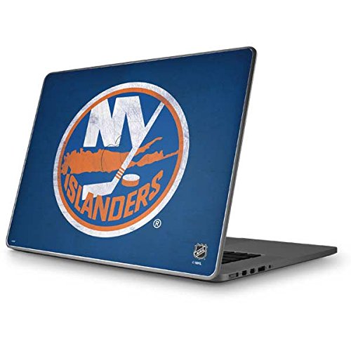 Official NHL New York Islanders Distressed Design Laptop Skin Decal for MacBook Pro 15