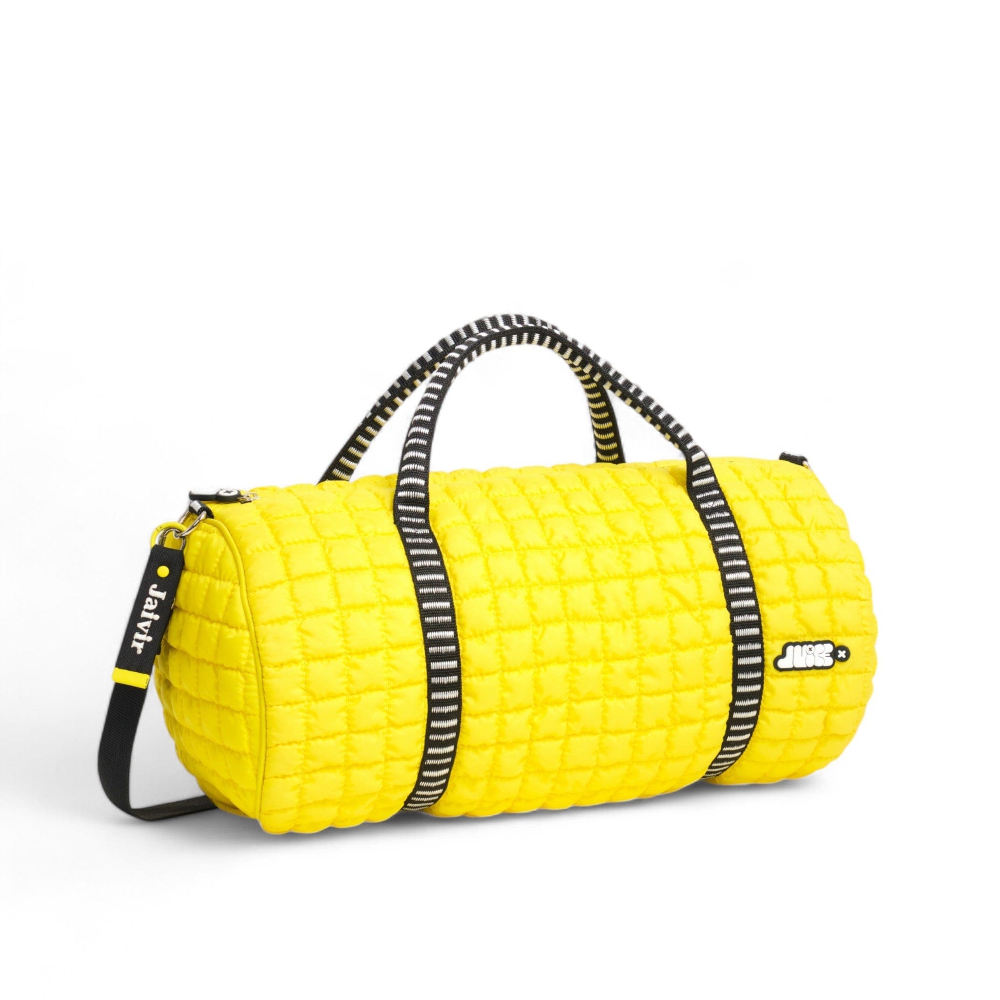 SuperNova Yellow Boba Duffle Bag - Trendy Bubble Tea Inspired Tote for Travel, Gym & School | Lightweight & Spacious Carryall for Women & Men
