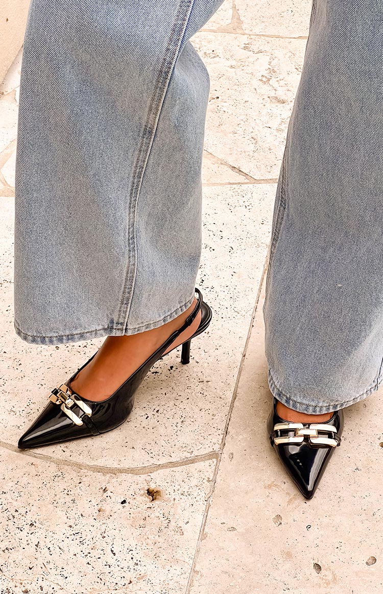 Billini Dorothea Black Heels - Women's Stylish High Heel Pumps for Office, Party & Evening Wear | Comfortable Dress Shoes for Work & Special Occasions