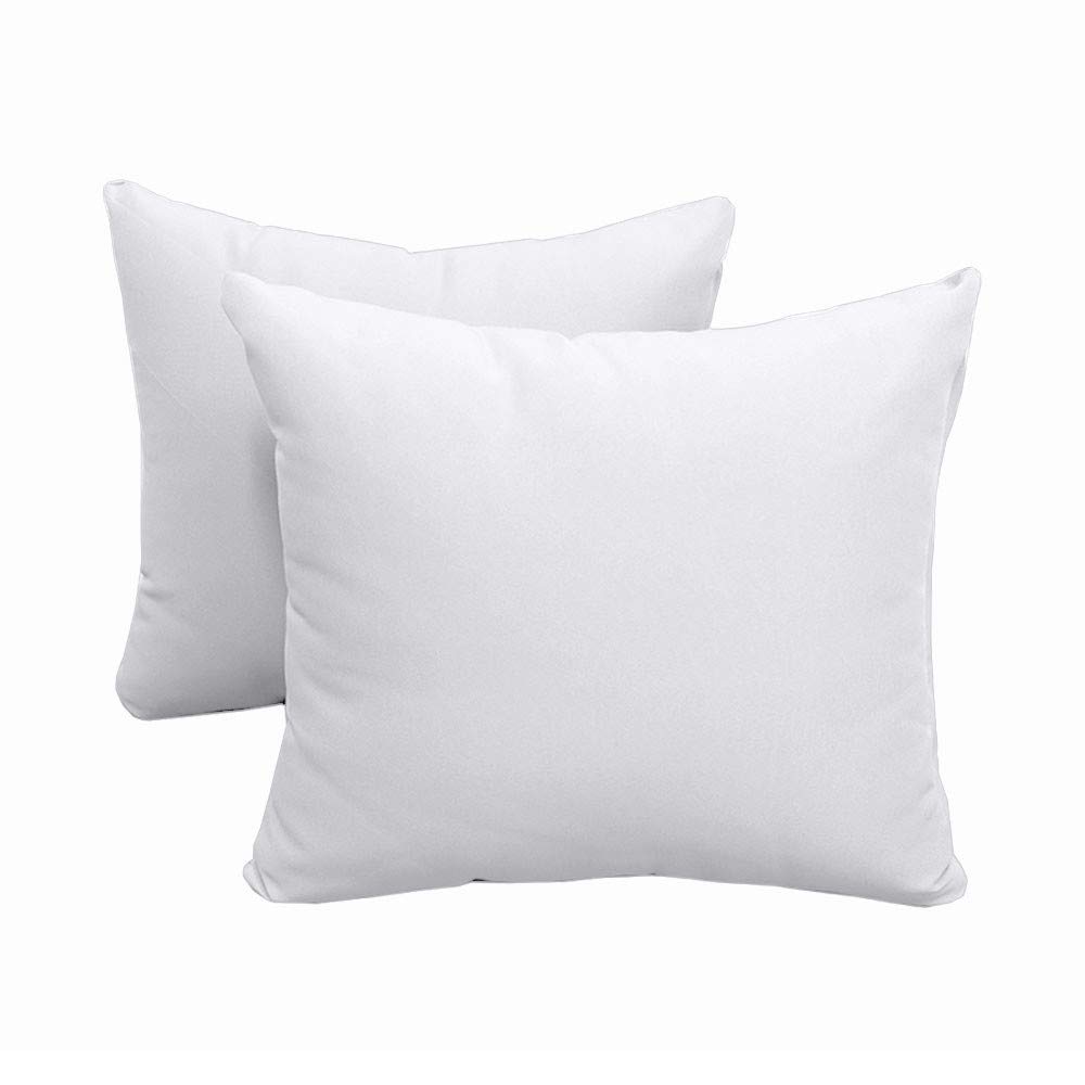 Prolinemax Outdoor Bolster Backrest Pillow Cover - Knife Edge Design, Twin Size AD106 - Waterproof & UV Resistant for Patio, Poolside, and Garden Furniture