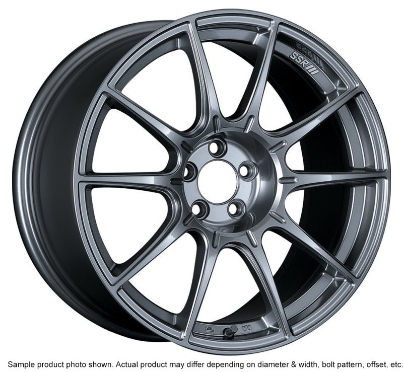 SSR GTX01 18x8.5 5x114.3 +44mm Offset Dark Silver Alloy Wheel - Perfect for JDM Imports, Tuner Cars & Performance Upgrades