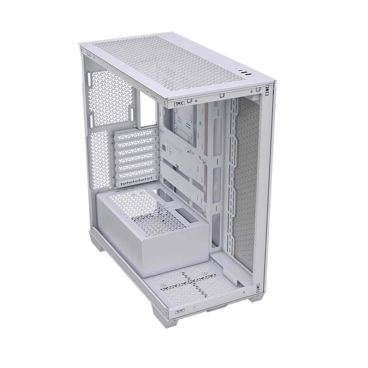 Corsair 3500X TG Mid Tower ATX PC Case - White | High Airflow Tempered Glass Gaming Computer Case for Custom Builds | Perfect for Gaming Rigs & Workstations