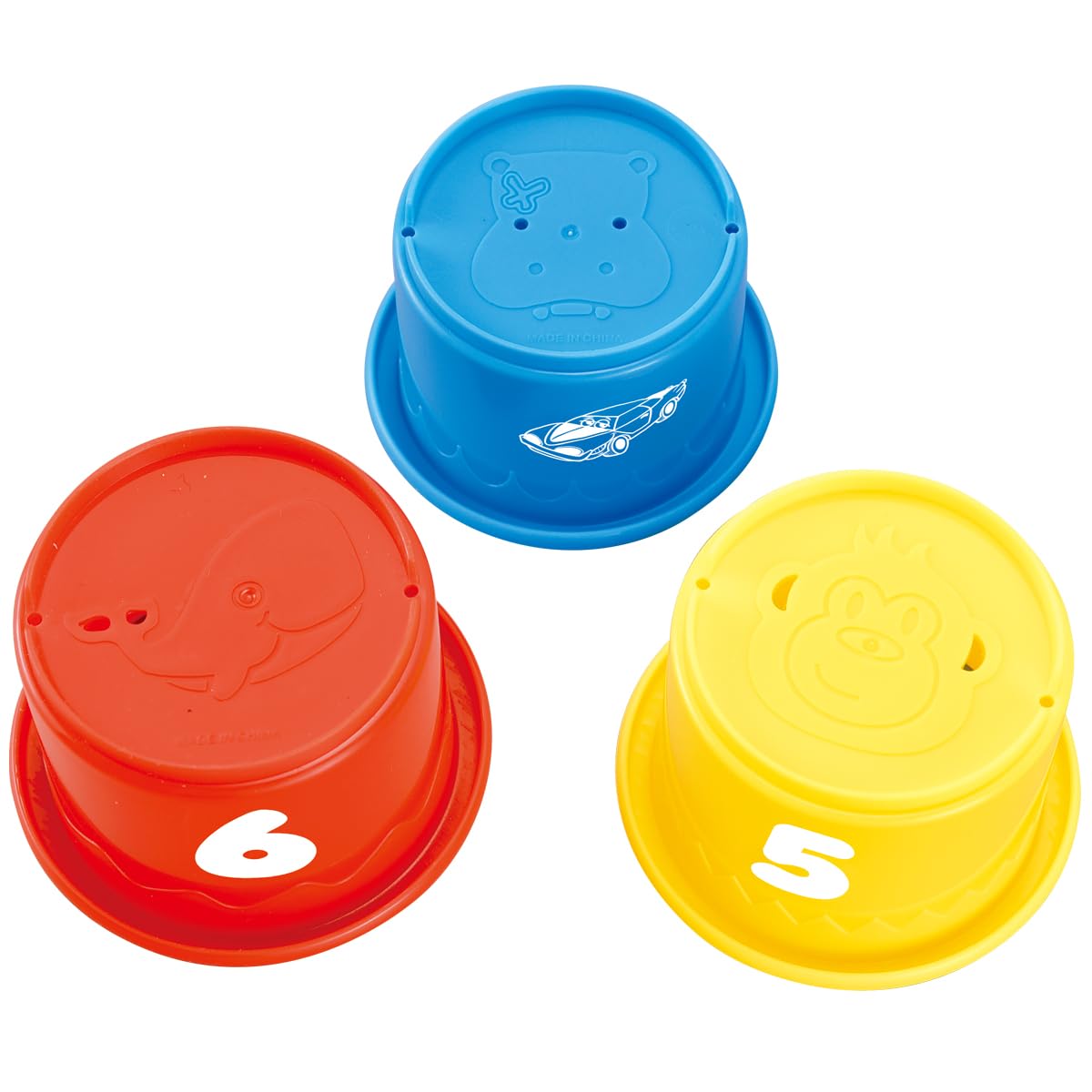 Montessori Baby Stacking Nesting Cups - Educational Toys for 6-12 Month Olds | Developmental Learning Gift for 1 Year Old Toddlers | Perfect for Sensory Play & Early Childhood Education