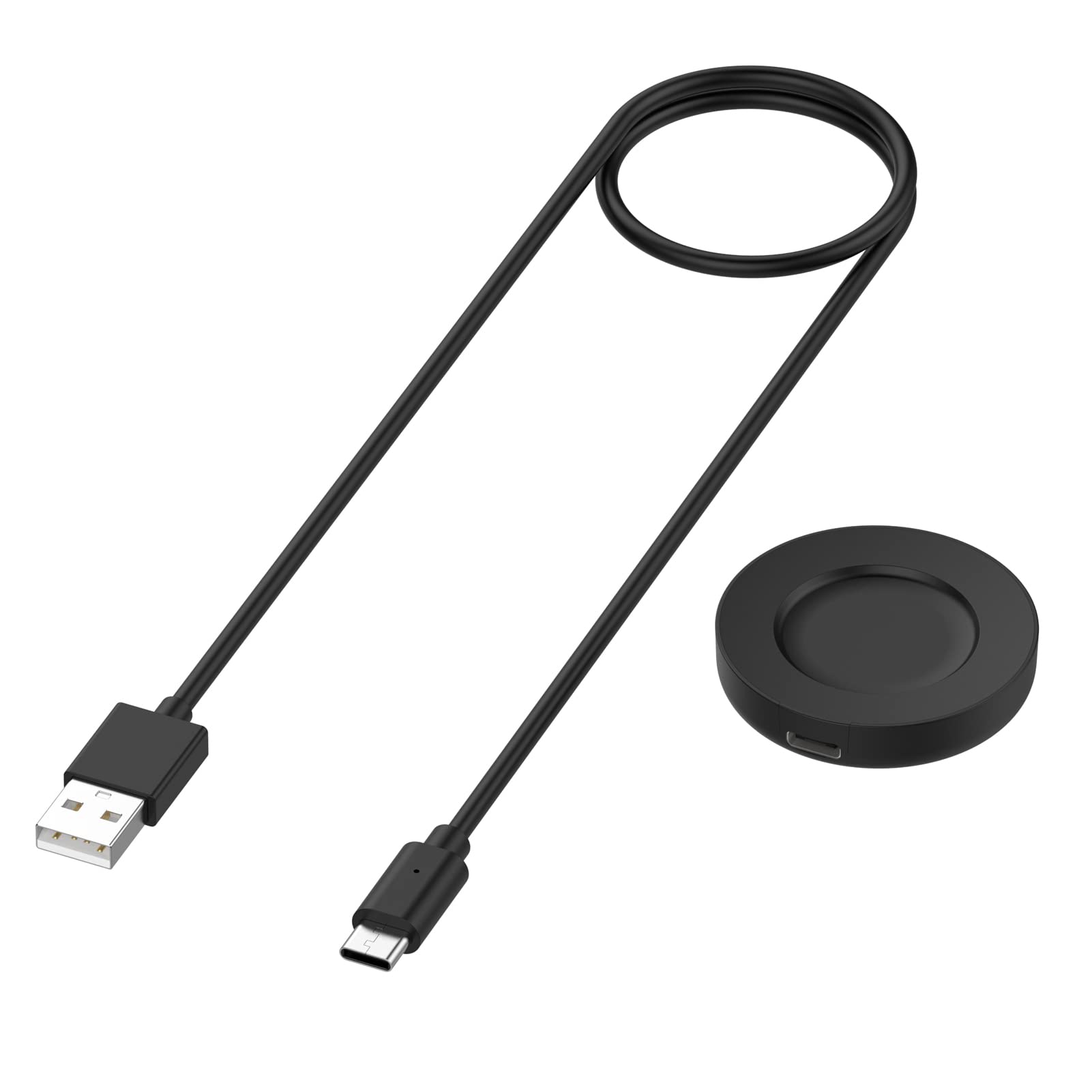 Disscool Magnetic Wireless Charging Dock Cable for Xiaomi Watch S1 (M2108W1) - USB Charger Stand Accessory (1m/0.98ft) | Fast Charging, Secure Magnetic Connection | Perfect for Home, Office & Travel Use