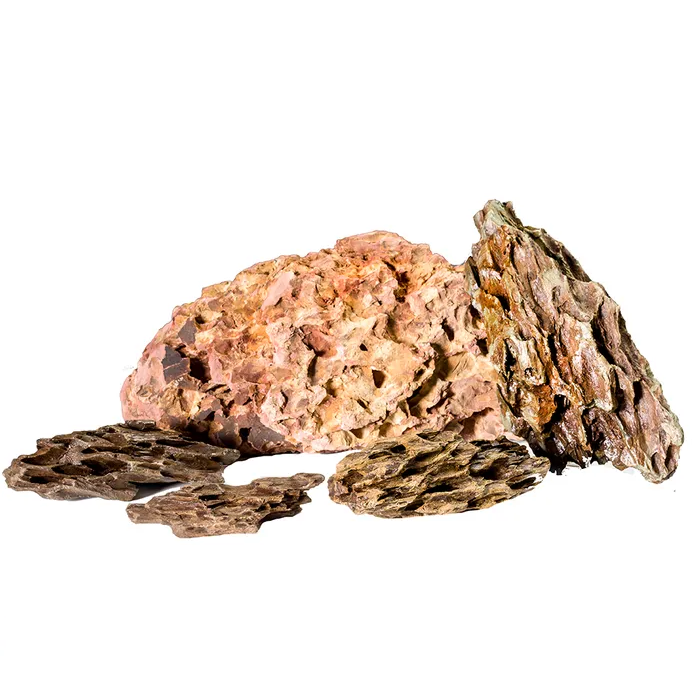 Aqua Natural Rock Pack 5kg Dragon Stone - Premium Aquascaping Rocks for Fish Tank, Aquarium Decoration & Zen Garden Landscaping (Perfect for Shrimp Tanks, Planted Aquariums & Bonsai Displays)