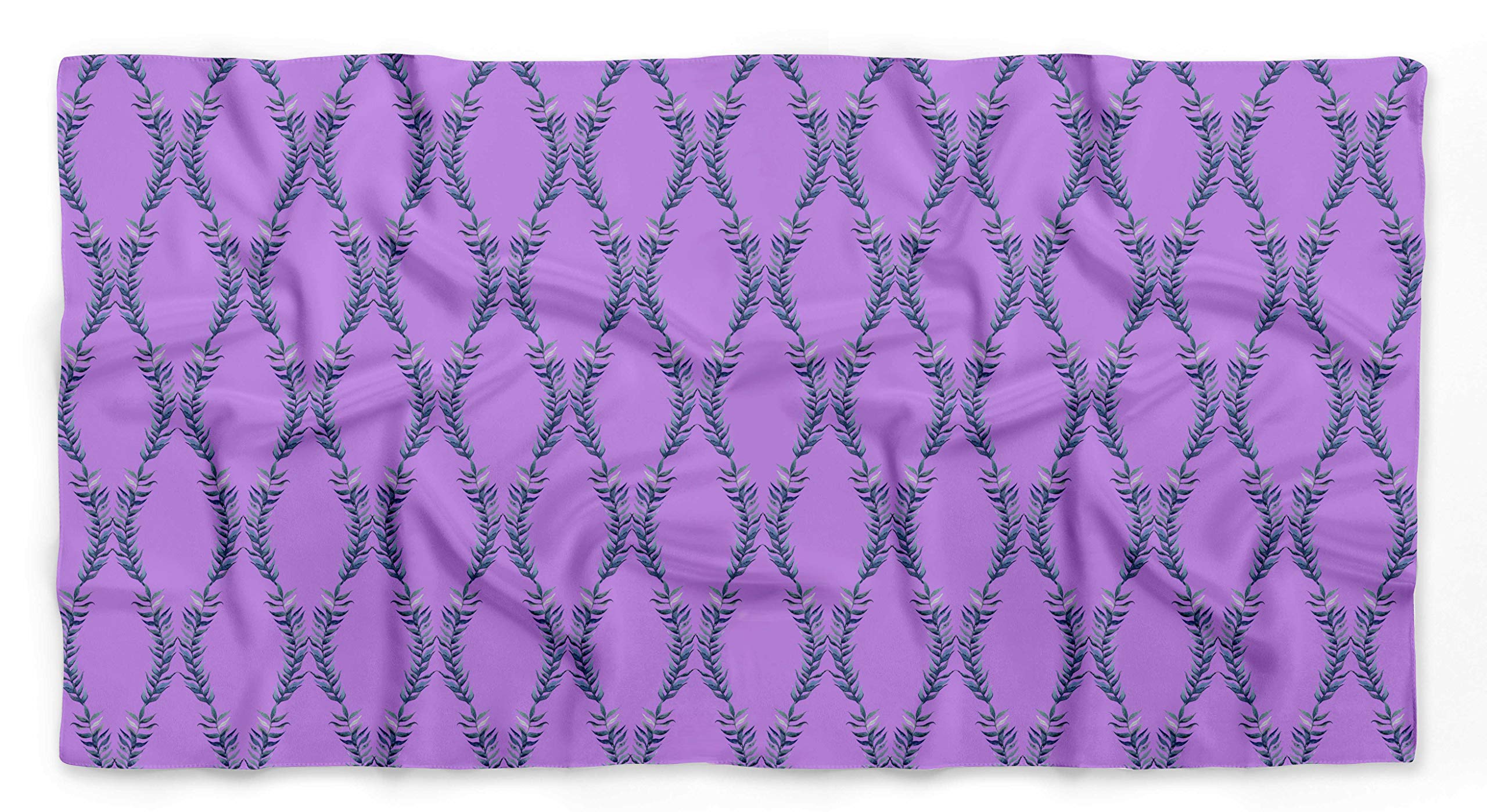 Bimba Printed Pure Silk Scarf for Women - Elegant Hair Wrap, Neck Scarf & Head Bandana - Perfect for Office, Travel and Special Occasions