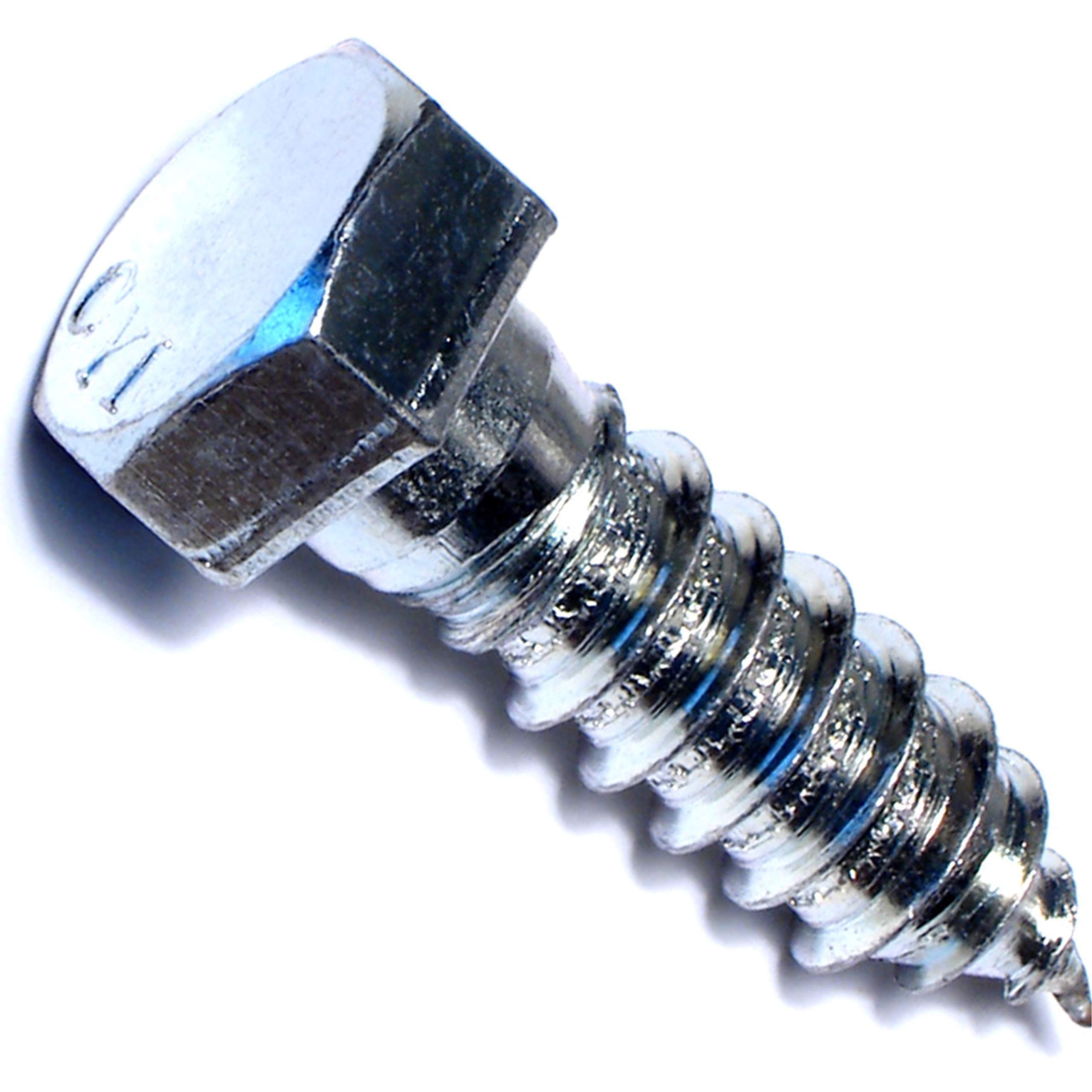 5/8 x 2 Inch Hex Lag Screws - Heavy Duty Construction Bolts (25-Pack) - Perfect for Deck Building, Wood Framing & Outdoor Furniture Assembly