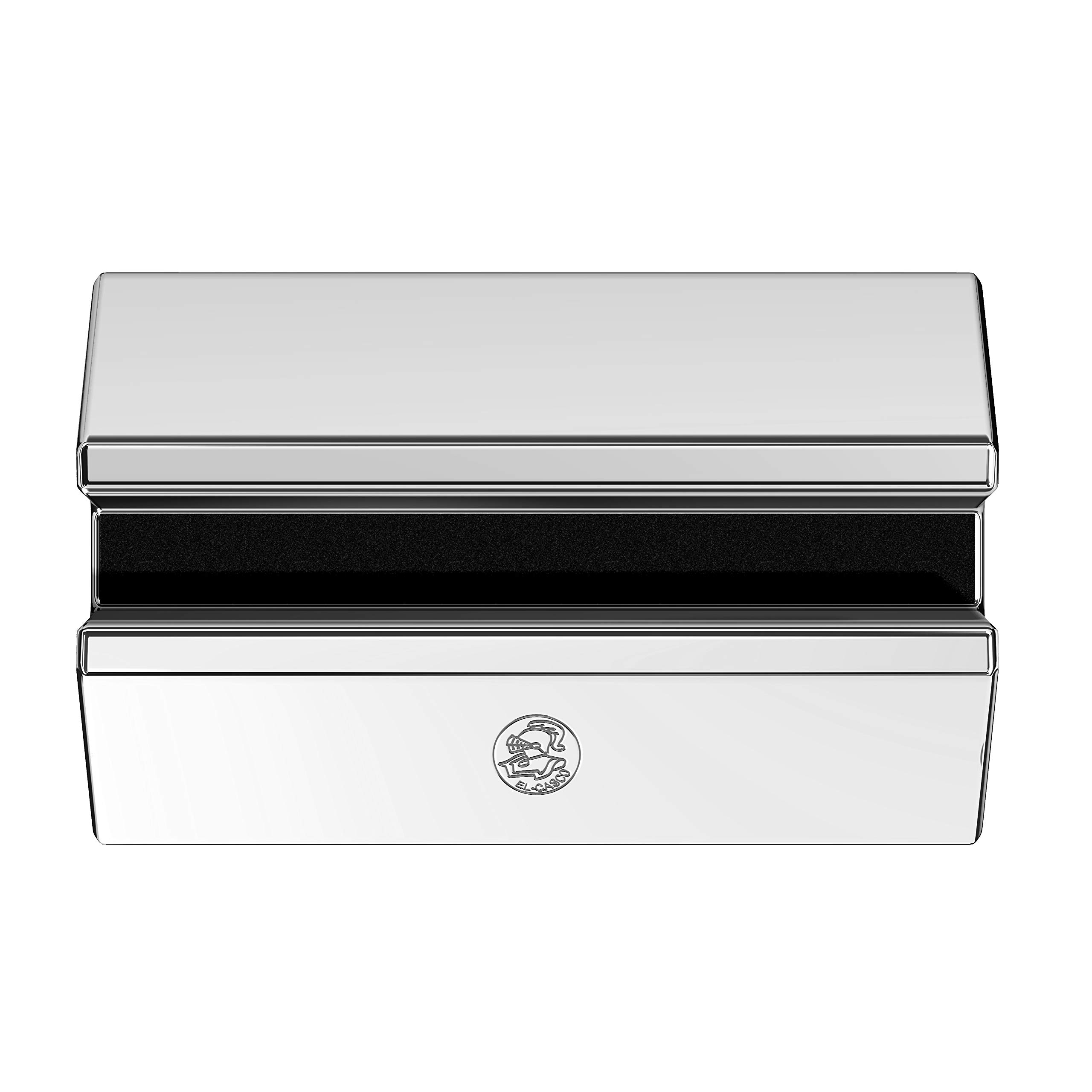 Premium M670CT Chrome Business Card Holder - Elegant & Durable Metal Card Case for Professionals - Perfect for Networking Events, Office Use & Corporate Gifts