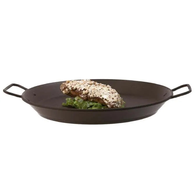 Comatec 7-Inch Microwavable Plastic Paella Pan - BPA-Free, Dishwasher Safe - Perfect for Cooking & Reheating Spanish Rice Dishes at Home