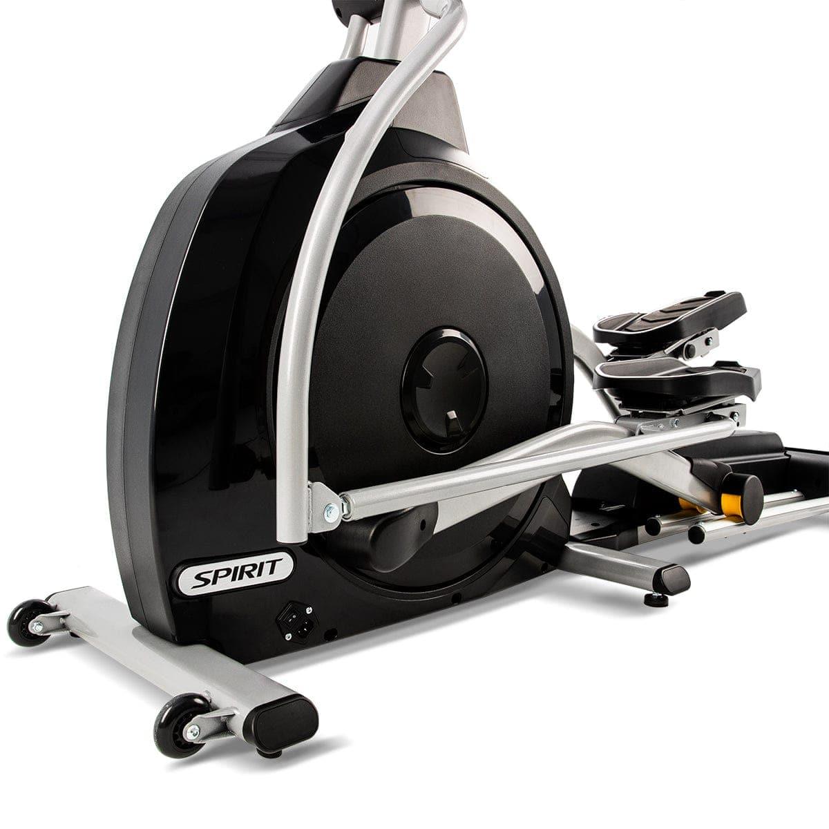 Spirit Fitness XE395ENT Elliptical Machine - Low Impact Cardio Trainer for Home Gym, Full Body Workout Equipment - Perfect for Small Spaces & Apartment Fitness