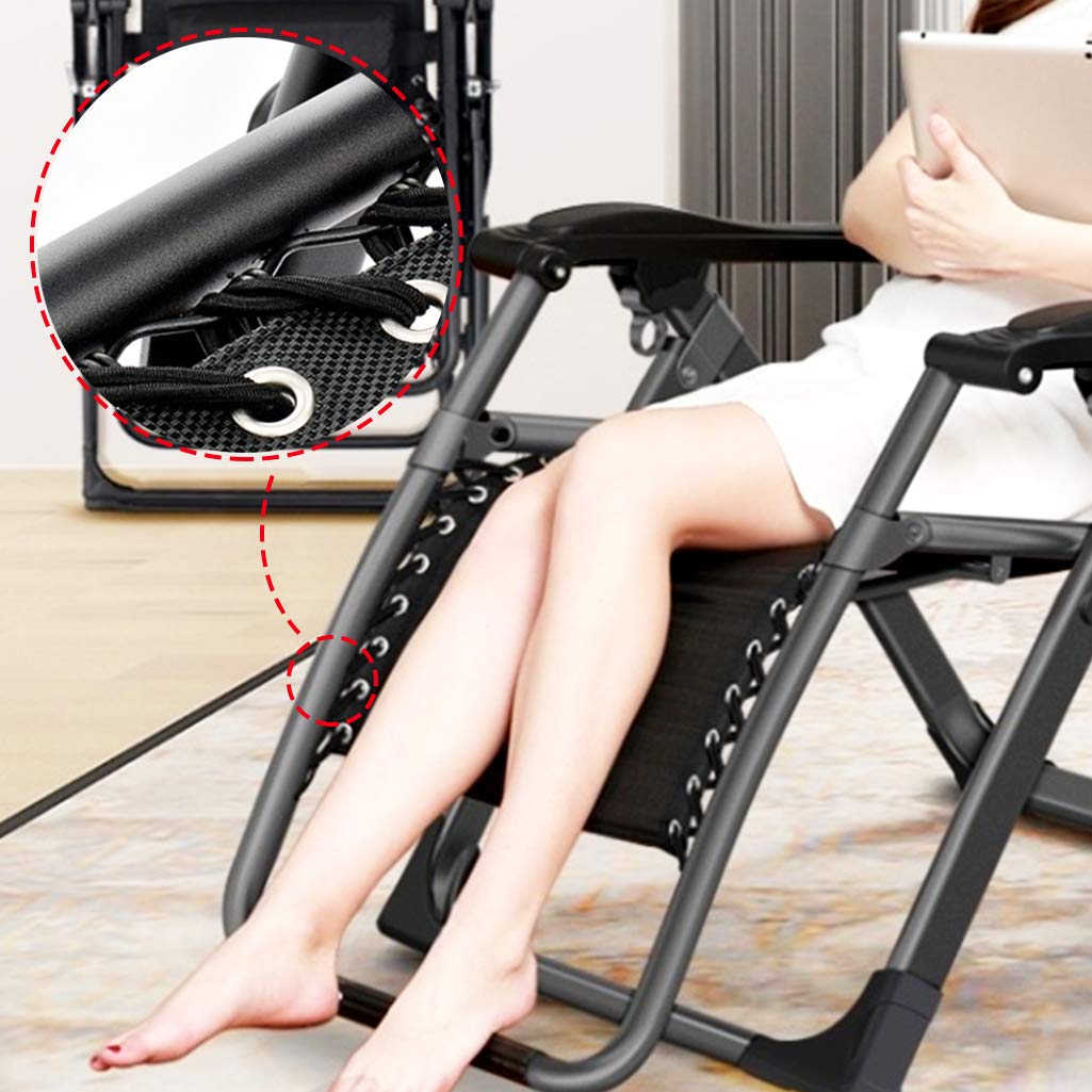 4 Pcs Universal Zero Gravity Chair Repair Cords Replacement Laces - Elastic Lounge Chair Replacement Straps for Antigravity Chairs, Recliners, Bungee Chairs - Perfect for Outdoor Patio, Poolside Relaxation & Backyard Lounging